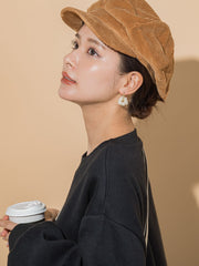 【KOREAN ITEM】コーデュロイキャスケット