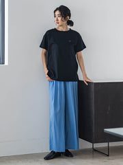 【WEB限定】ウエストギャザーワイドパンツ≪手洗い可能≫