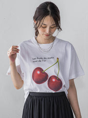 【WEB限定】【RegencyWorks】フルーツTシャツ cherry