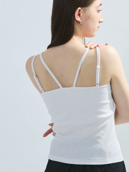 カップ付きストラップキャミソール≪手洗い可能≫