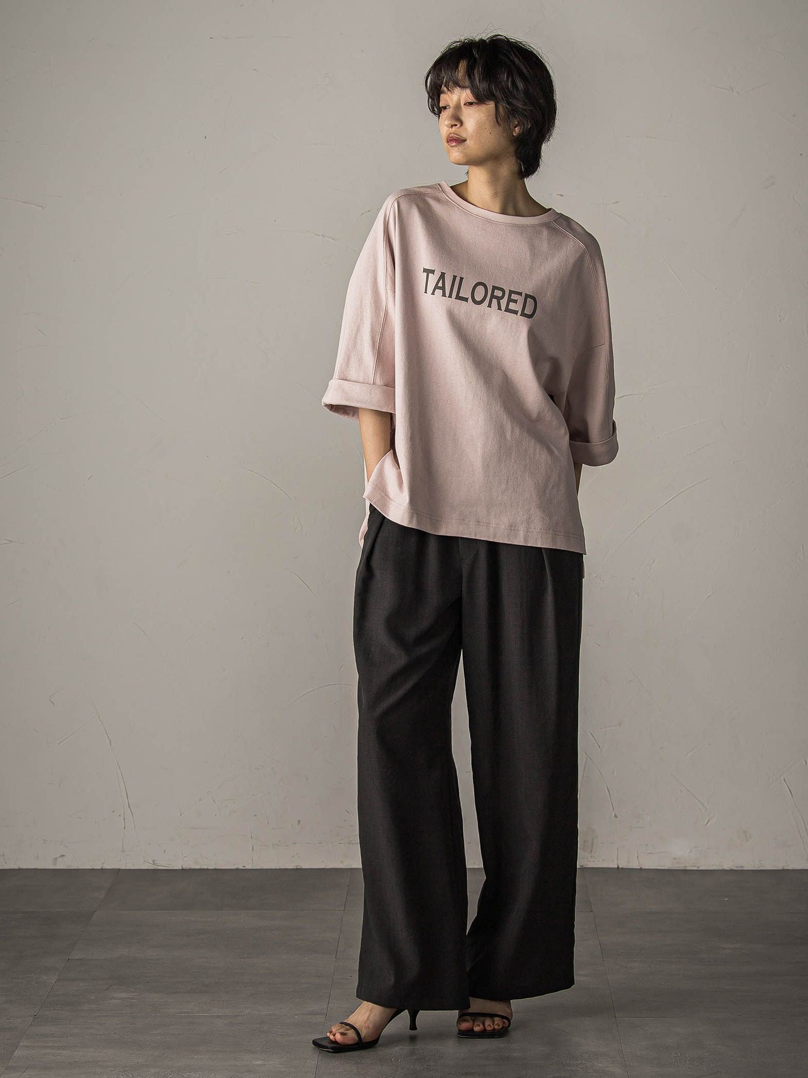 【新色追加】イージーワイドパンツ≪手洗い可能 / セットアップ対応≫