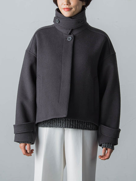 【STORYコラボ】【STORY12月号掲載】チェック柄ショートコート