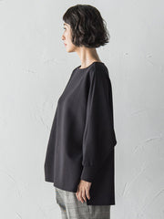 【WEB限定】”もっちり素材”ダンボールドルマンプルオーバー≪手洗い可能≫