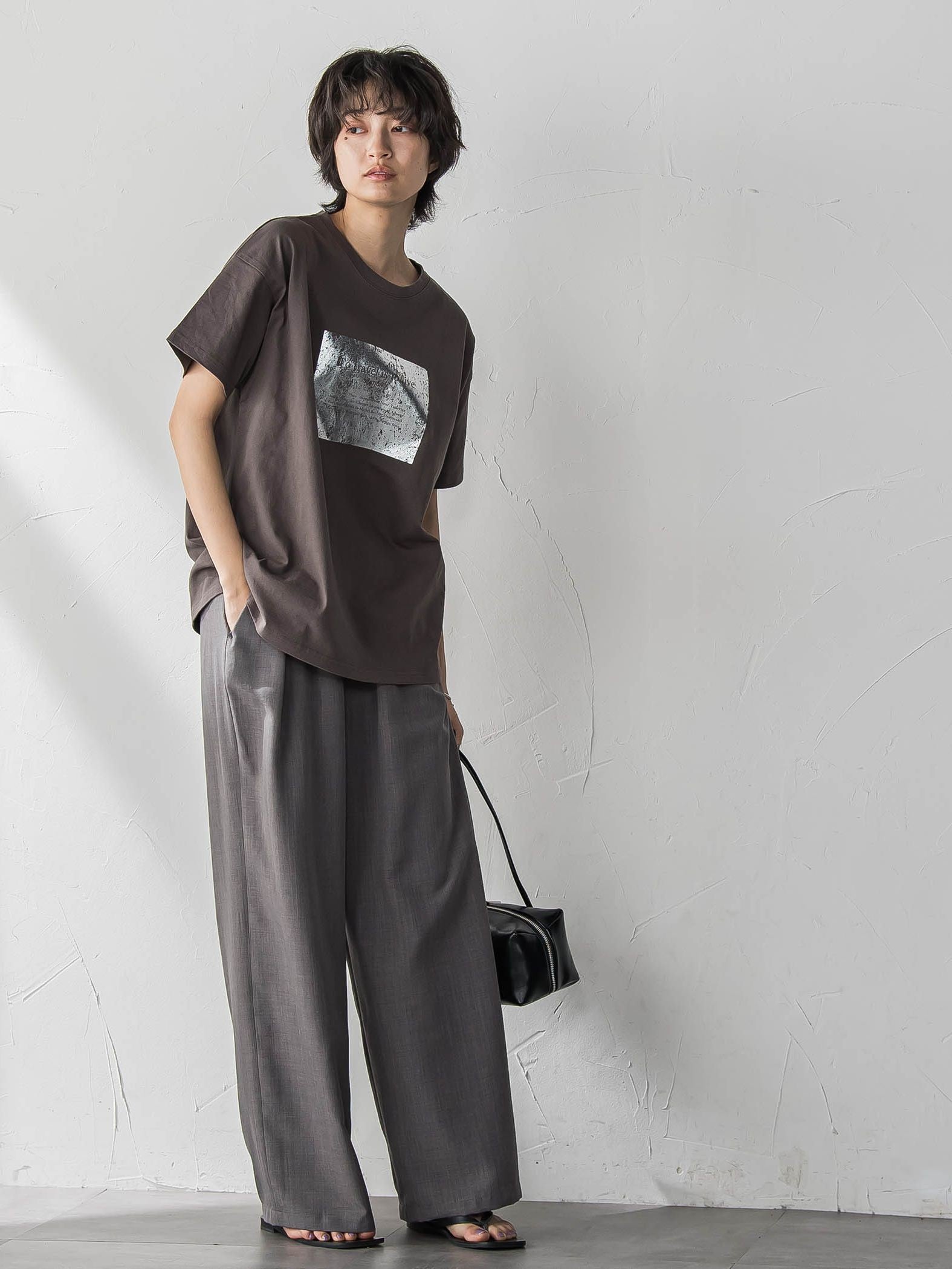 【新色追加】イージーワイドパンツ≪手洗い可能 / セットアップ対応≫