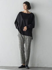【WEB限定】”もっちり素材”ダンボールドルマンプルオーバー≪手洗い可能≫