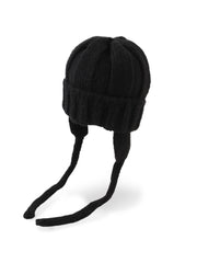 【KOREAN ITEM】耳当てリブニット帽