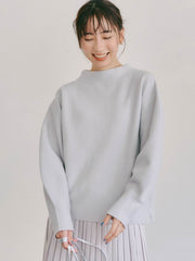 【WEB別注】ミラノリブニットプルオーバー≪手洗い可能≫