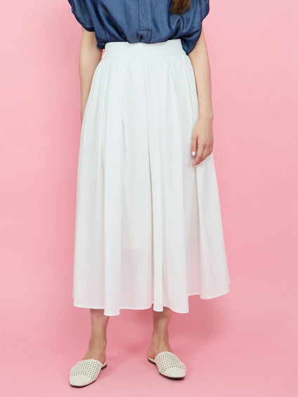 サッカータックギャザースカート≪セットアップ対応/手洗い可能≫