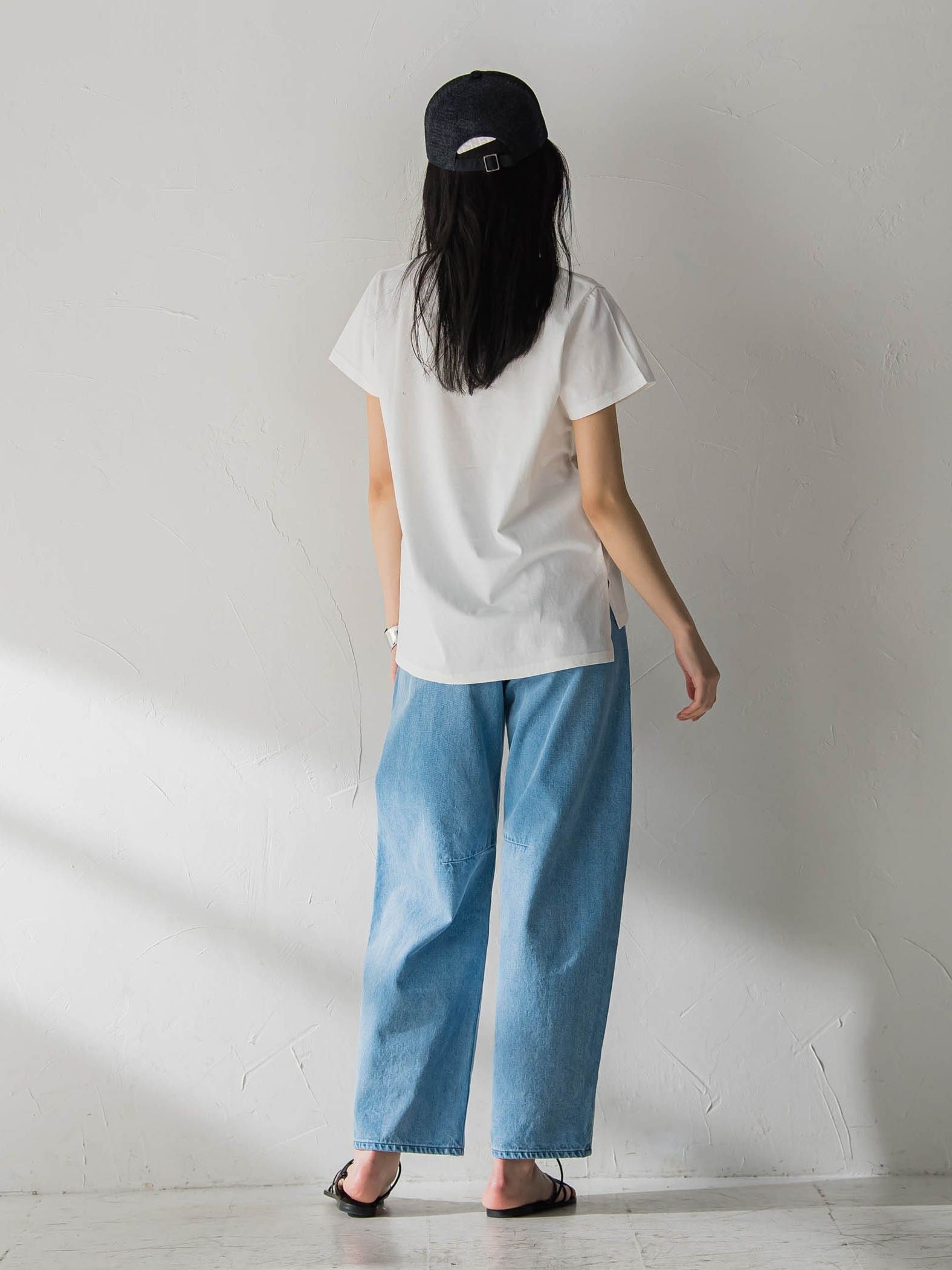 ロゴプリントベーシックTシャツ≪洗濯機で洗える≫