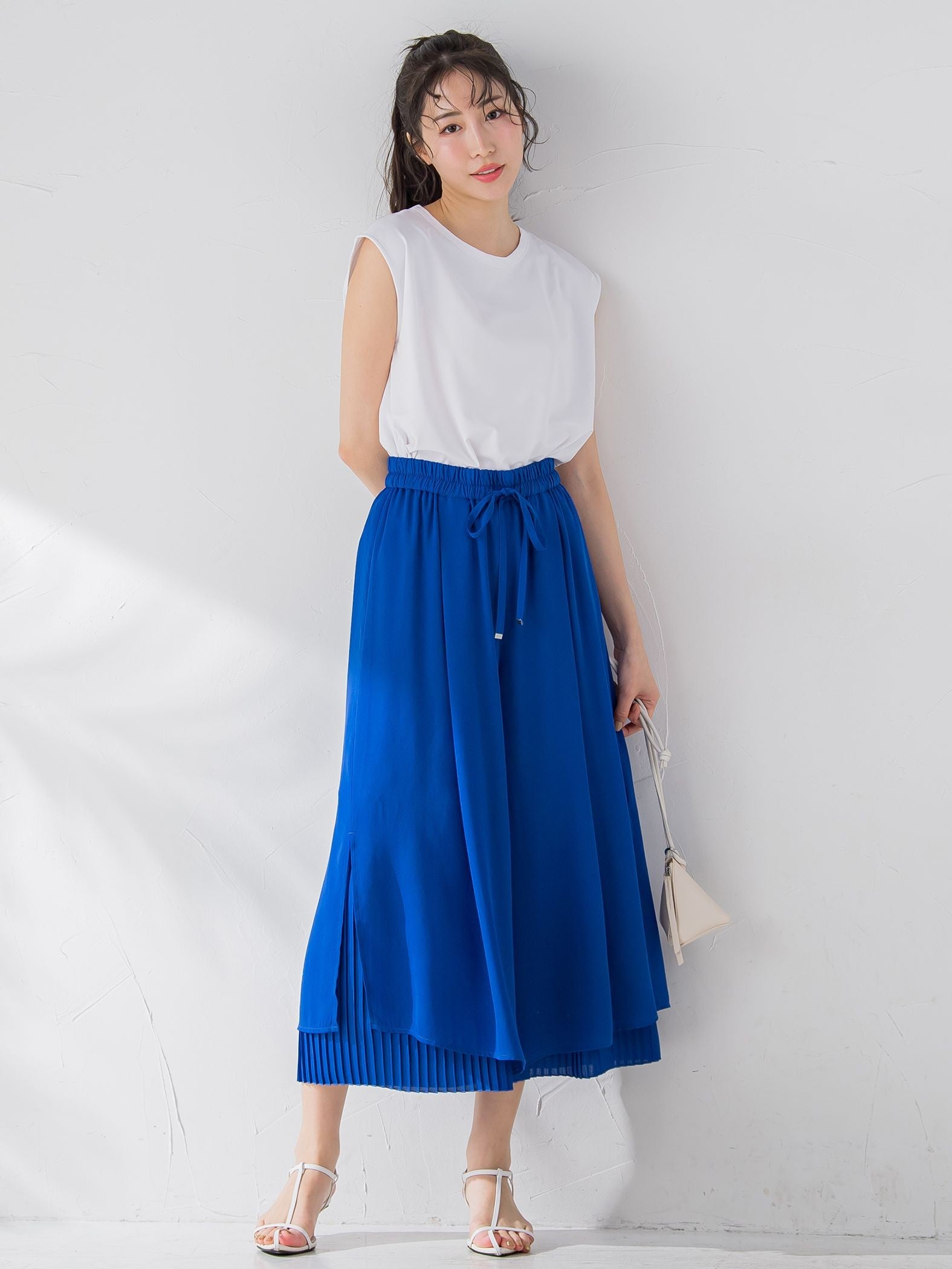 【ビッキー定番/新色登場!これからの夏に大活躍】麻タッチプルオーバー《手洗い可能》