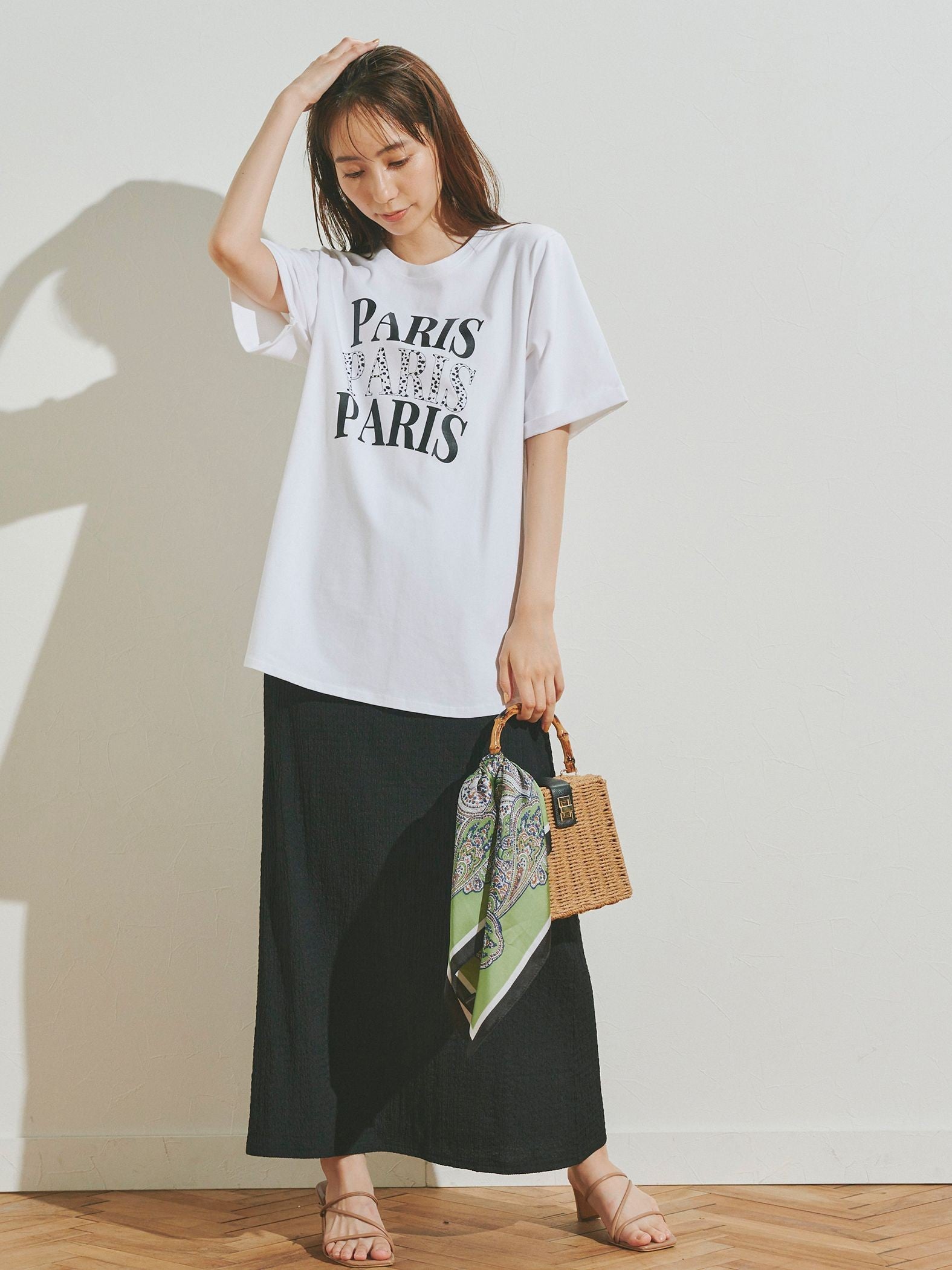 ダルメシアンPARIS Tシャツ≪手洗い可能≫
