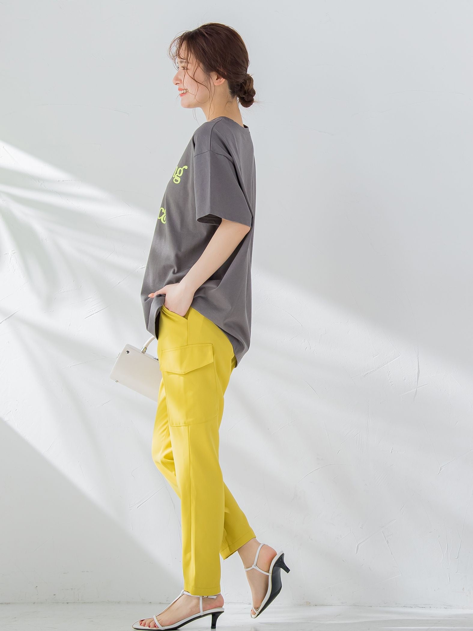 【大人も取り入れやすい】ロゴTシャツ《洗濯機で洗える》