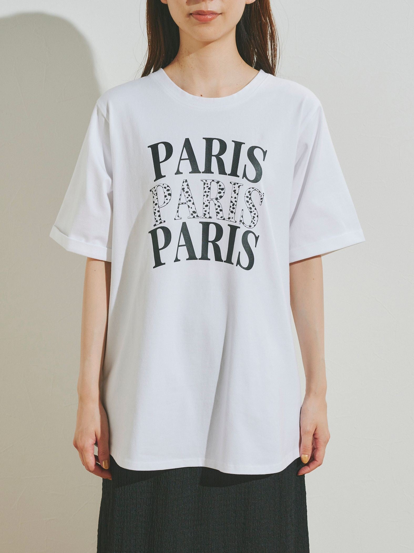 ダルメシアンPARIS Tシャツ≪手洗い可能≫
