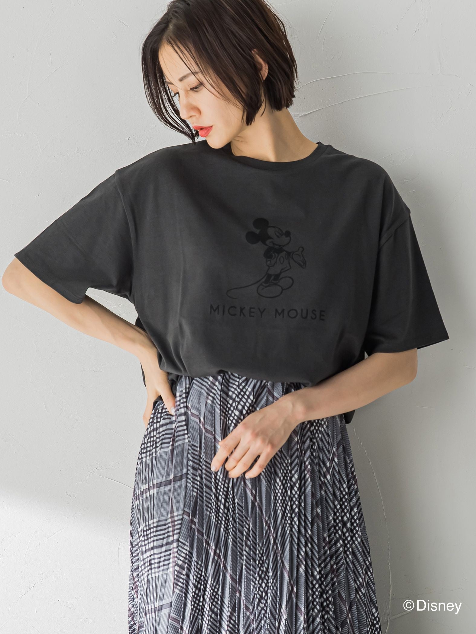 【BIOGRACE】ミッキーマウスTシャツ