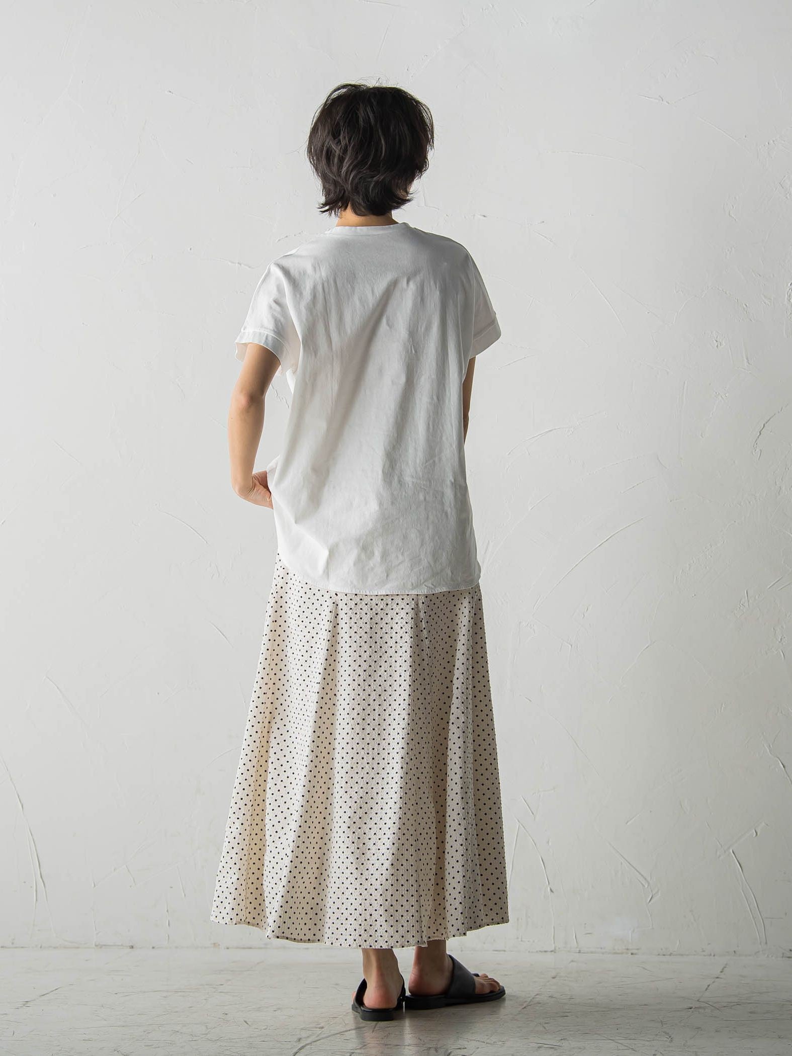 フリンジロゴTシャツ≪洗濯機で洗える≫