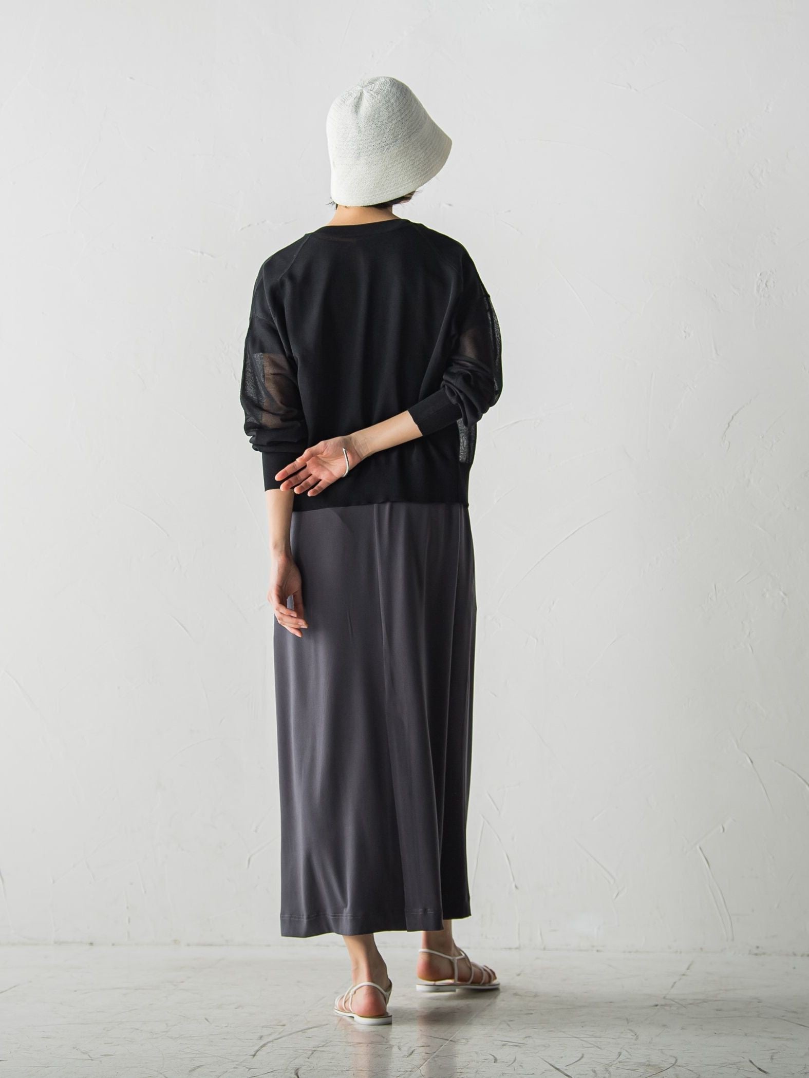 2WAYシアーカーディガン≪手洗い可能≫