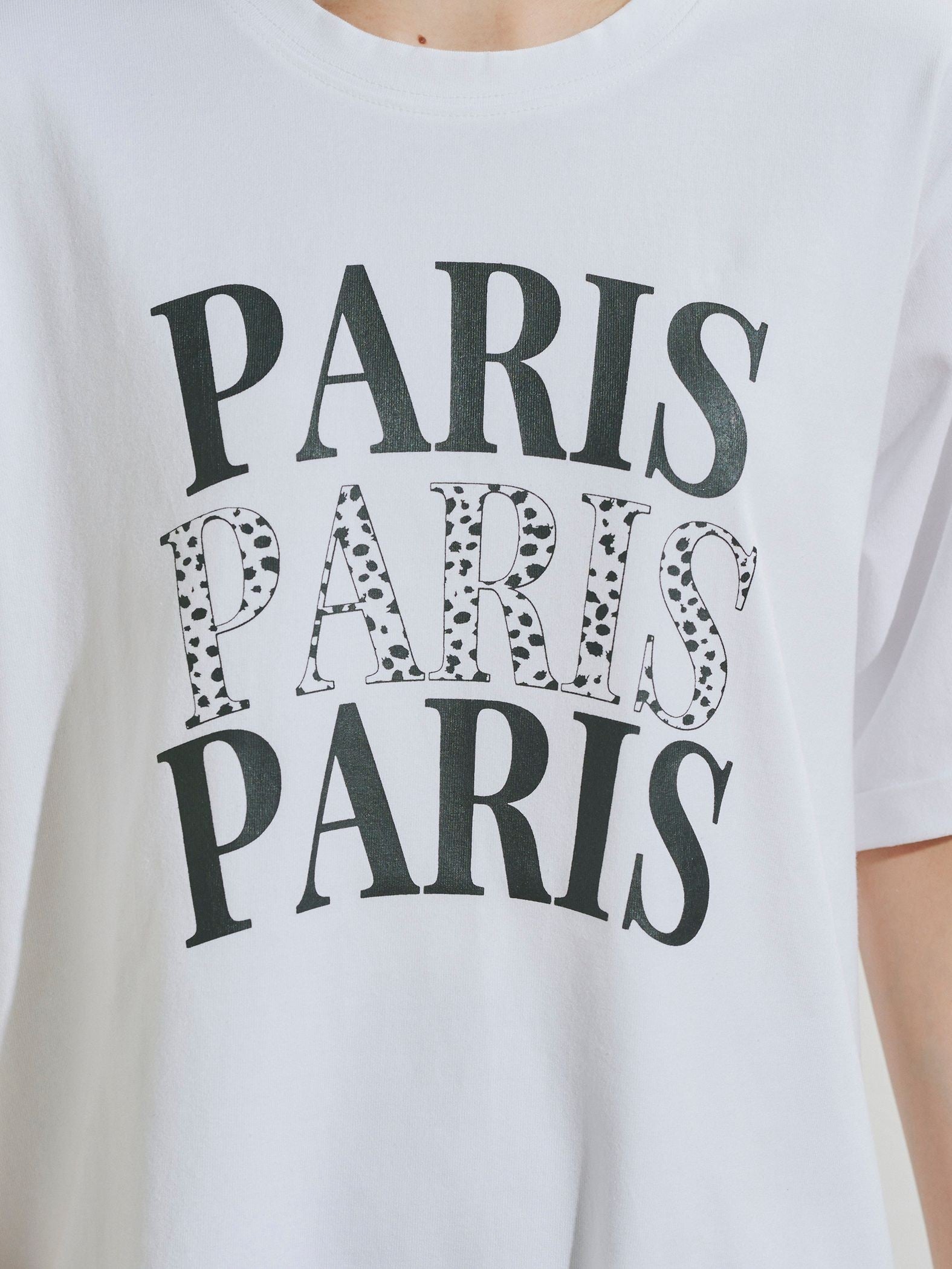 ダルメシアンPARIS Tシャツ≪手洗い可能≫