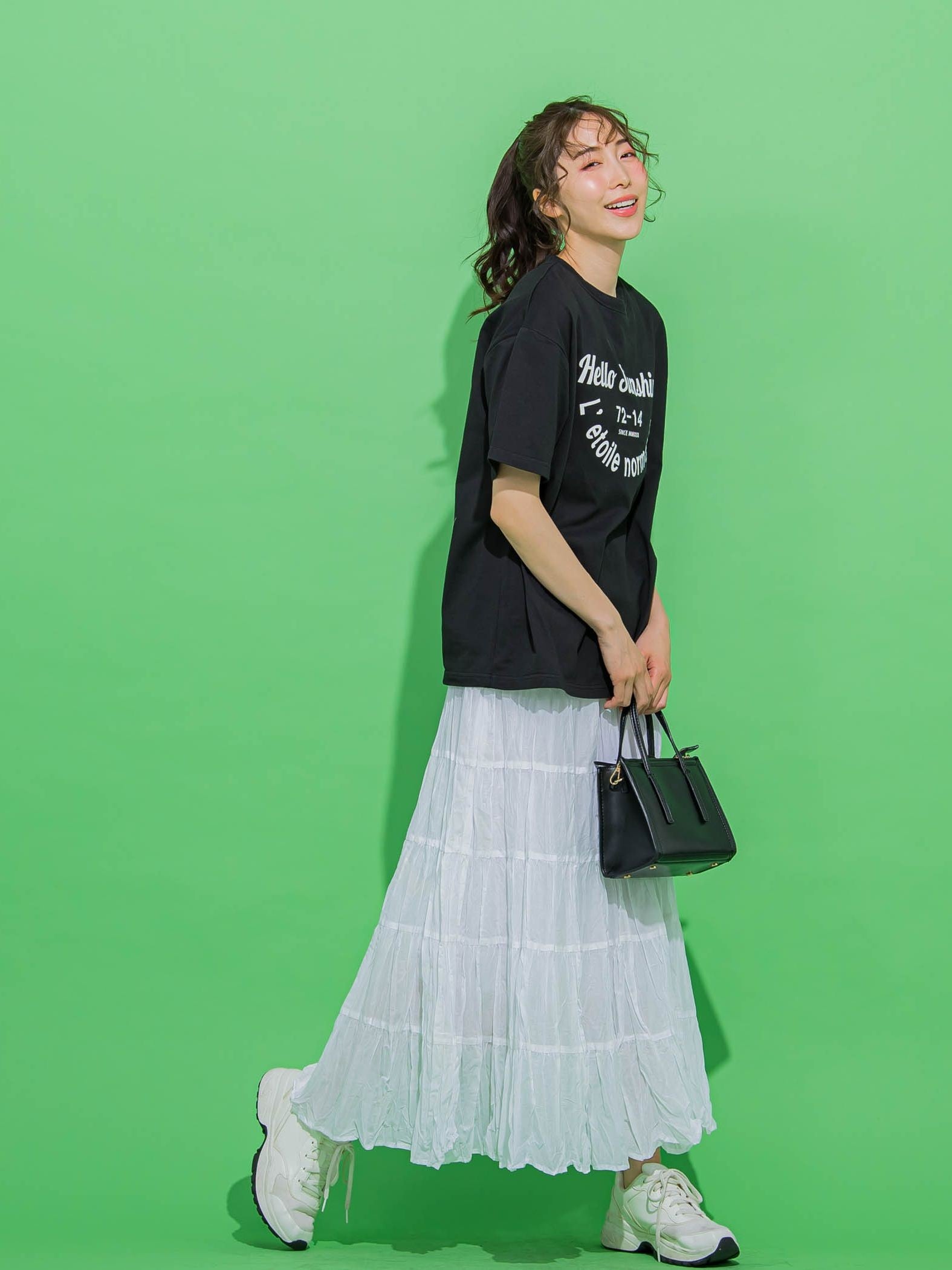 【カフェ風のロゴが可愛い】カフェロゴTシャツ《洗濯機で洗える》