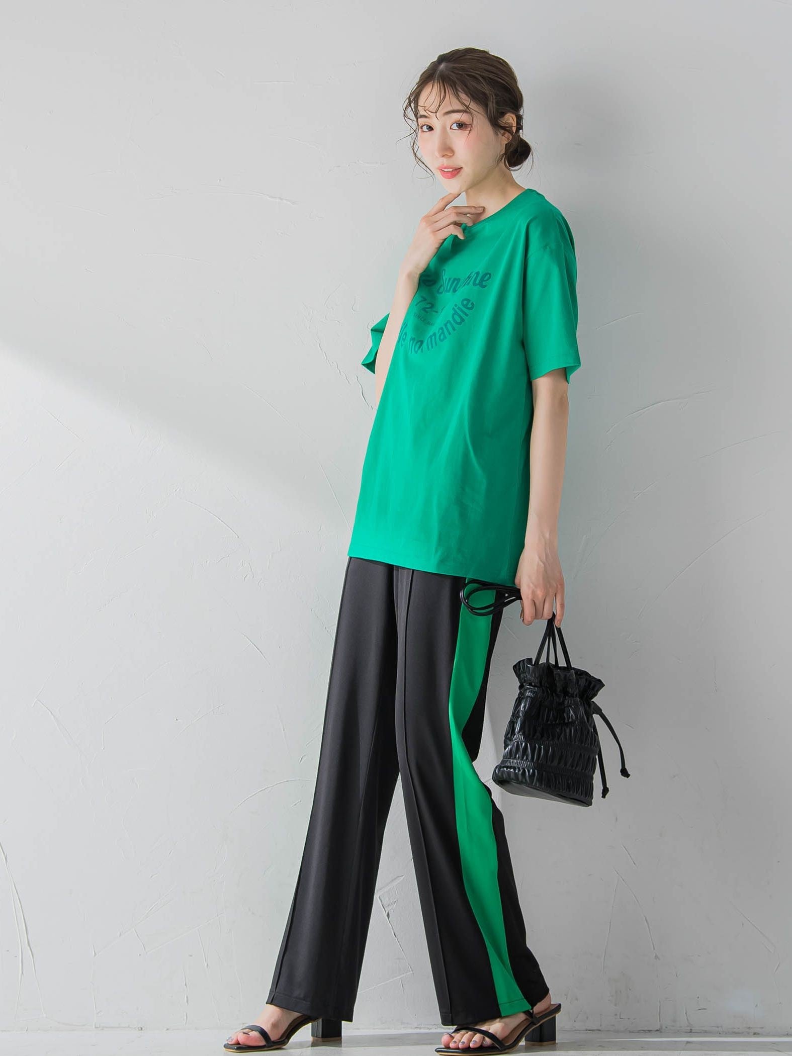 【カフェ風のロゴが可愛い】カフェロゴTシャツ《洗濯機で洗える》