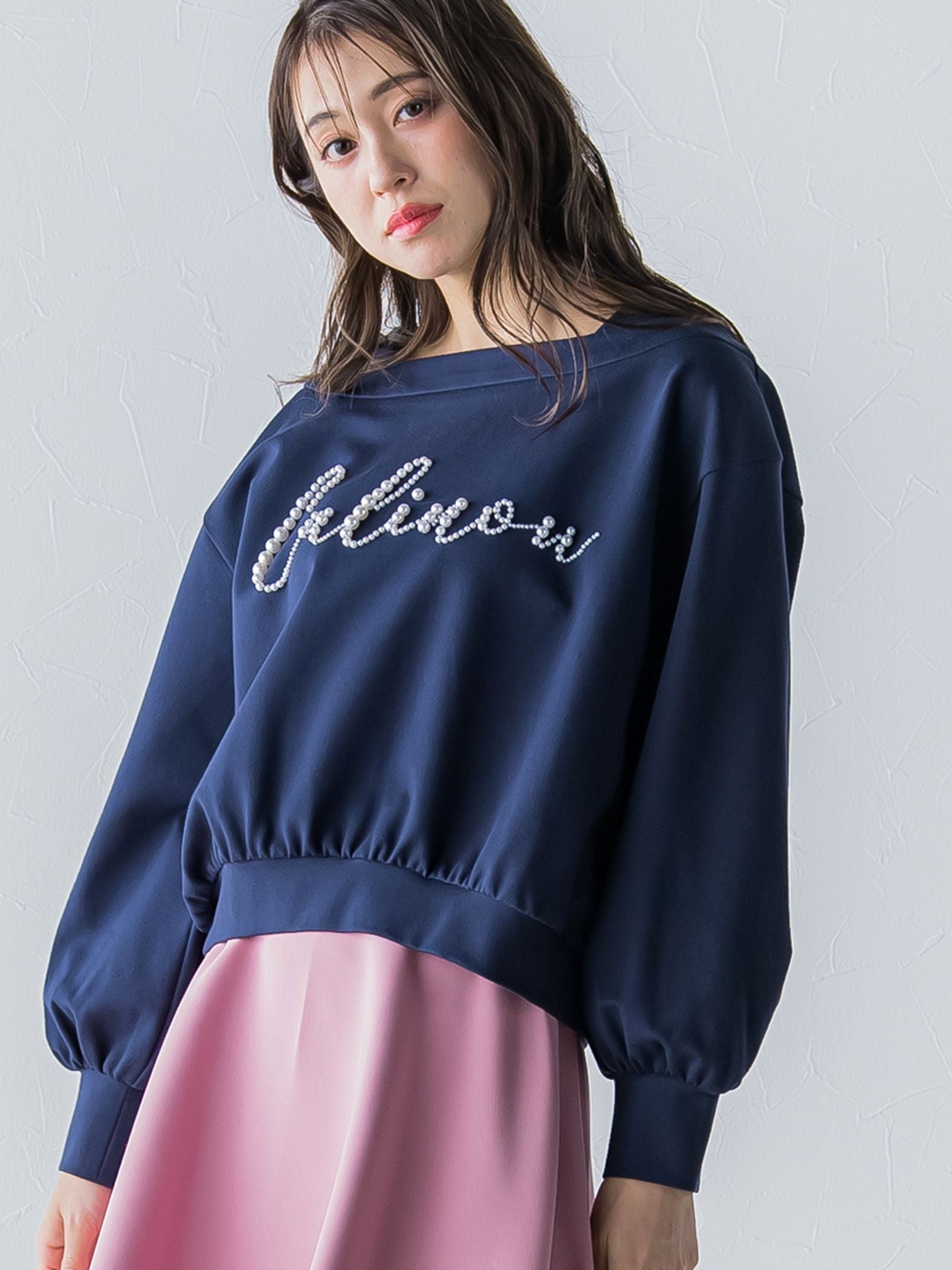 パールロゴプルオーバー≪洗濯機で洗える≫