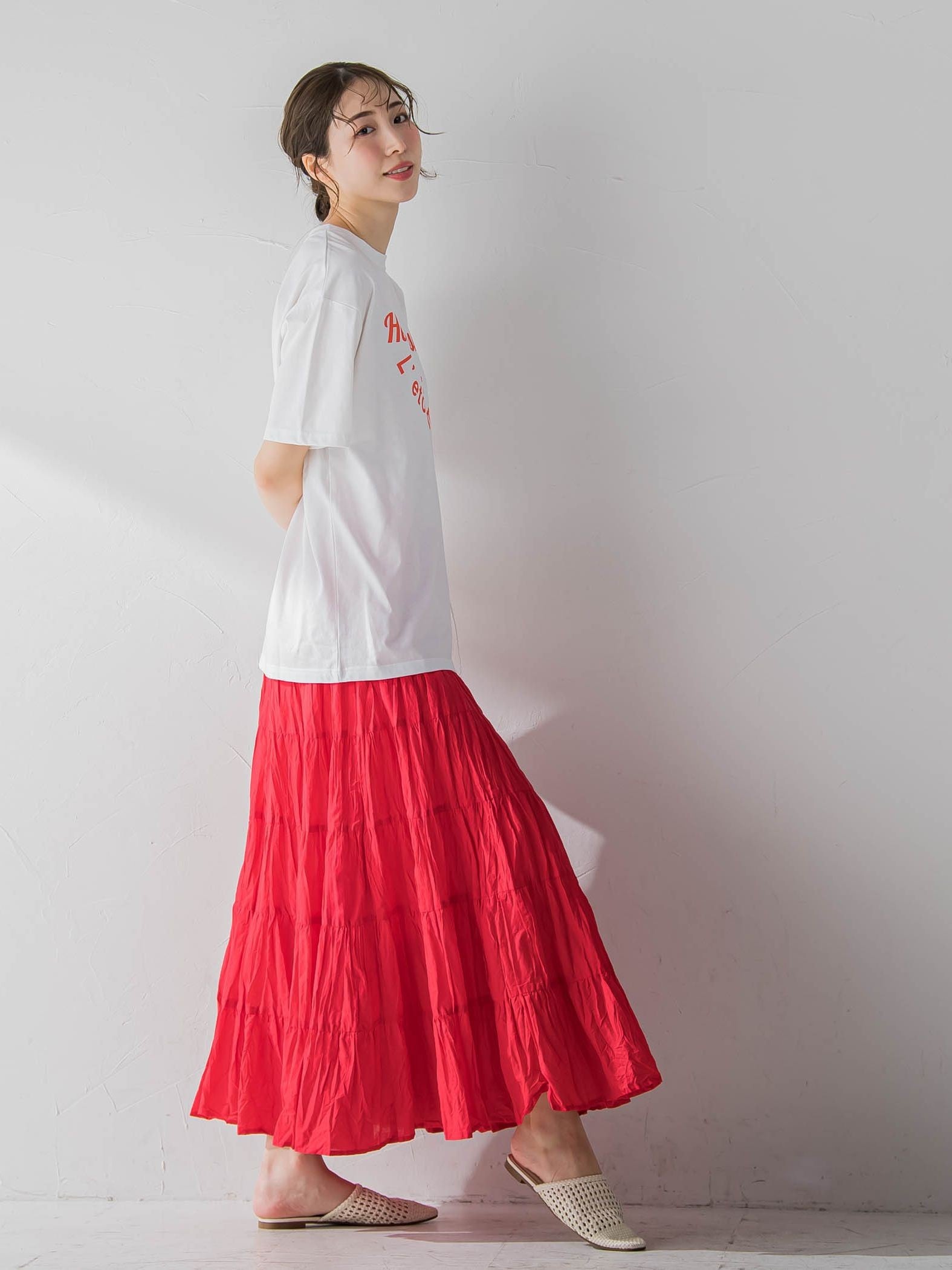 【カフェ風のロゴが可愛い】カフェロゴTシャツ《洗濯機で洗える》