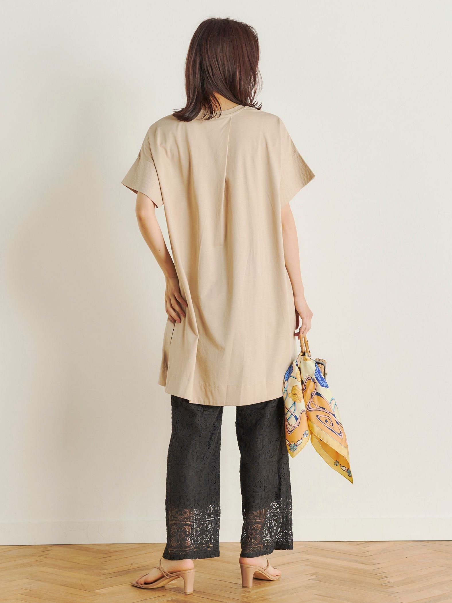 チュニックTシャツ≪洗濯機で洗える≫