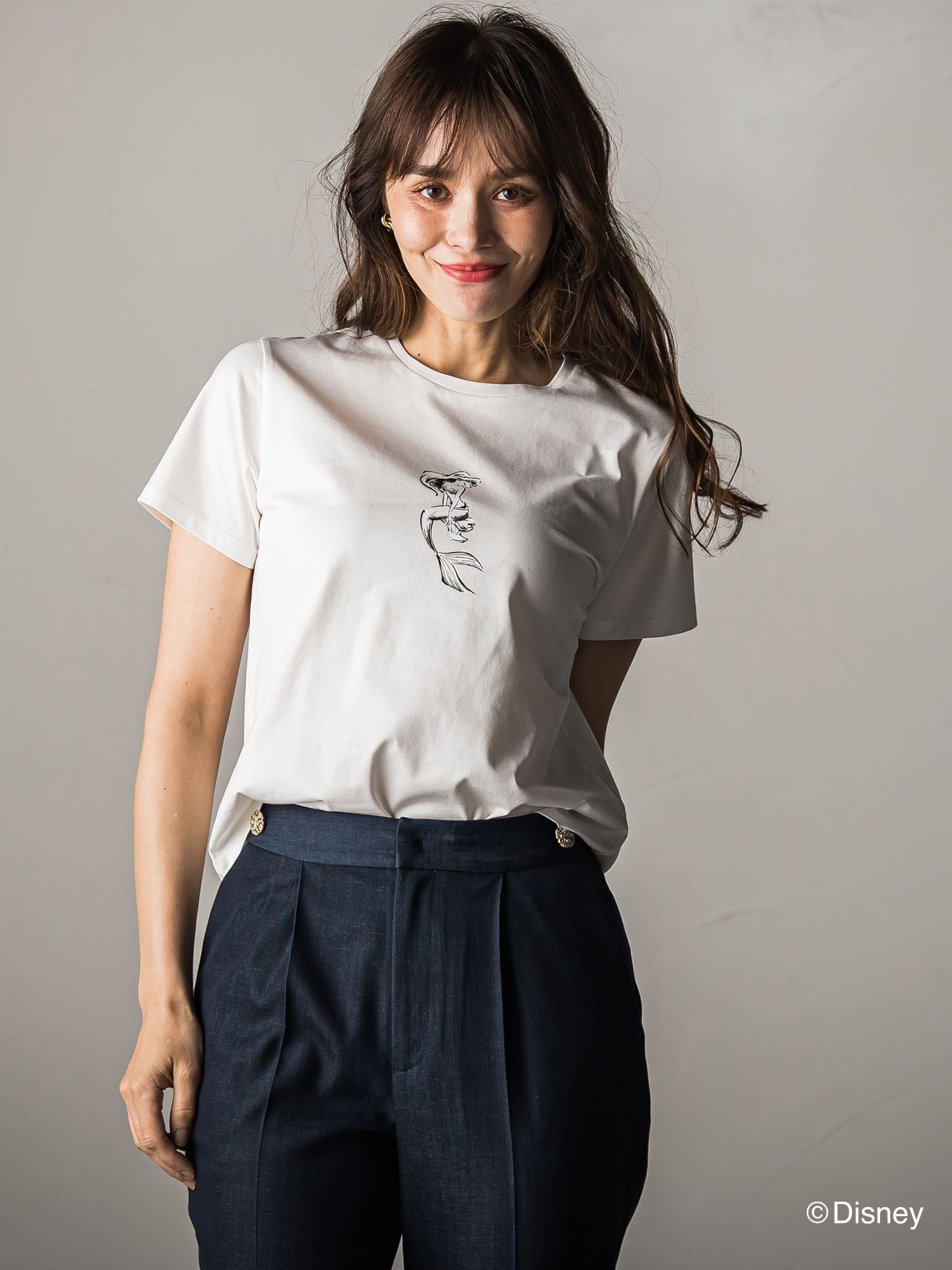 【BIOGRACE】アリエルTシャツ≪洗濯機で洗える≫
