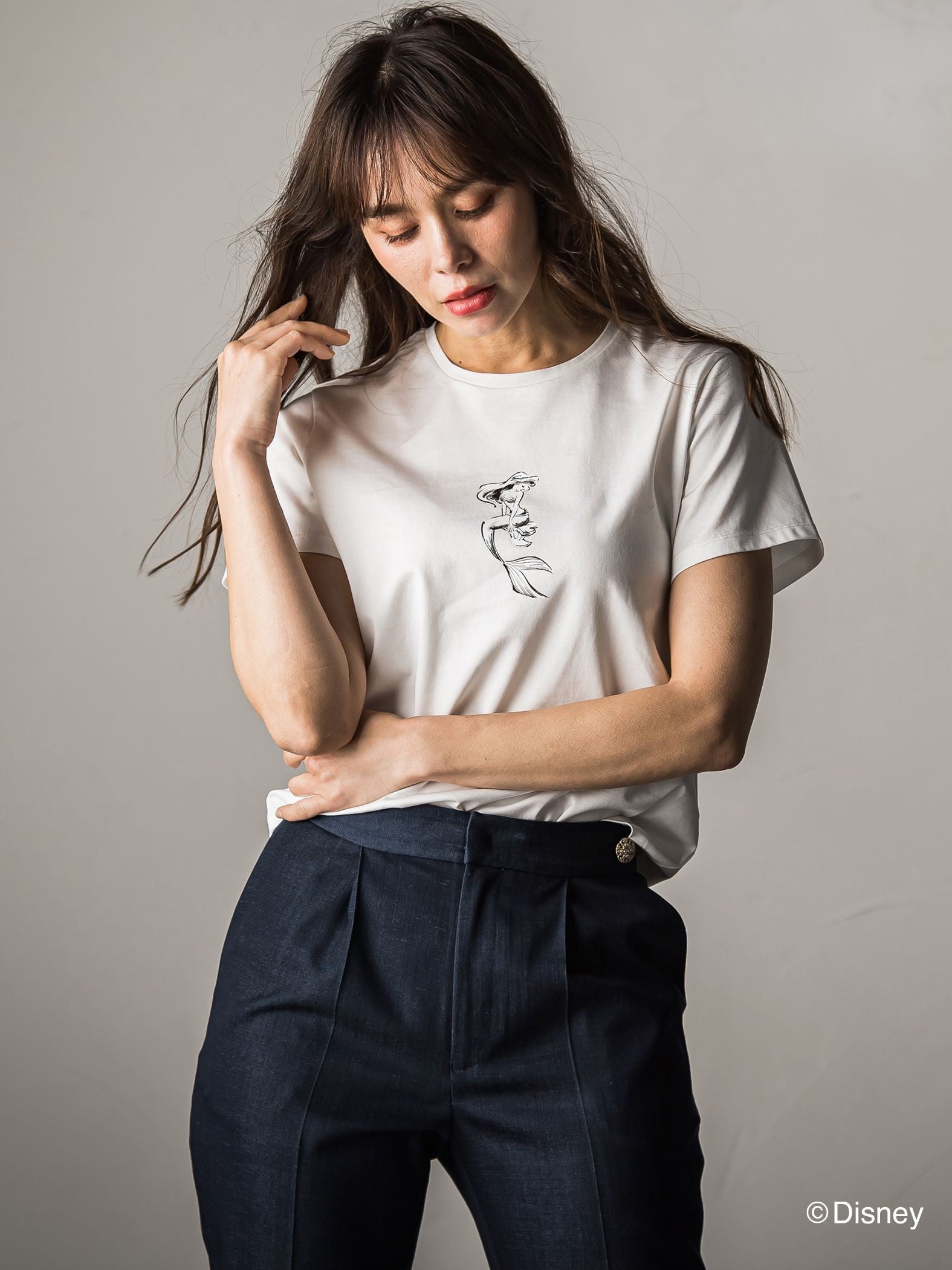 【BIOGRACE】アリエルTシャツ≪洗濯機で洗える≫
