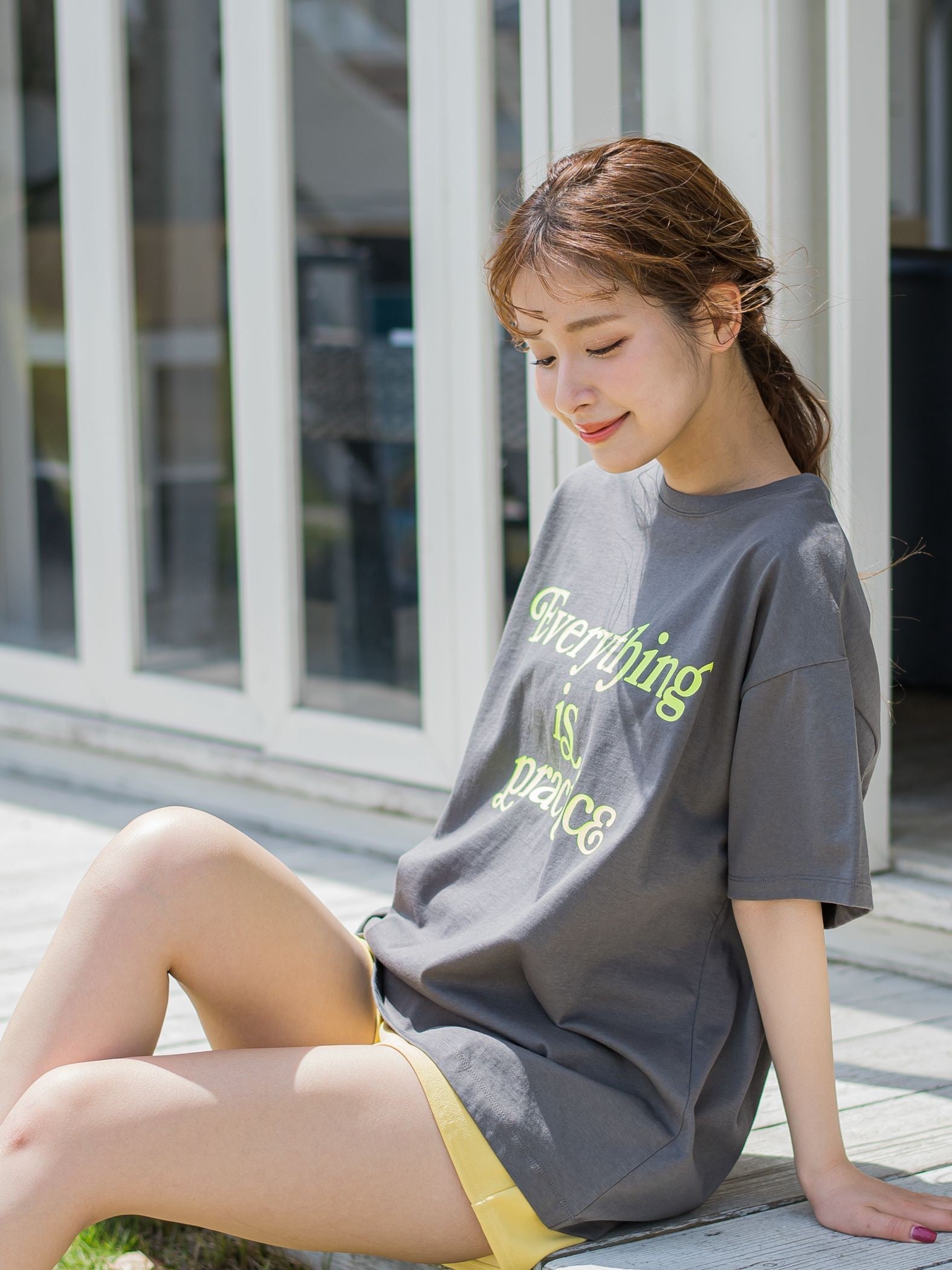 【大人も取り入れやすい】ロゴTシャツ《洗濯機で洗える》