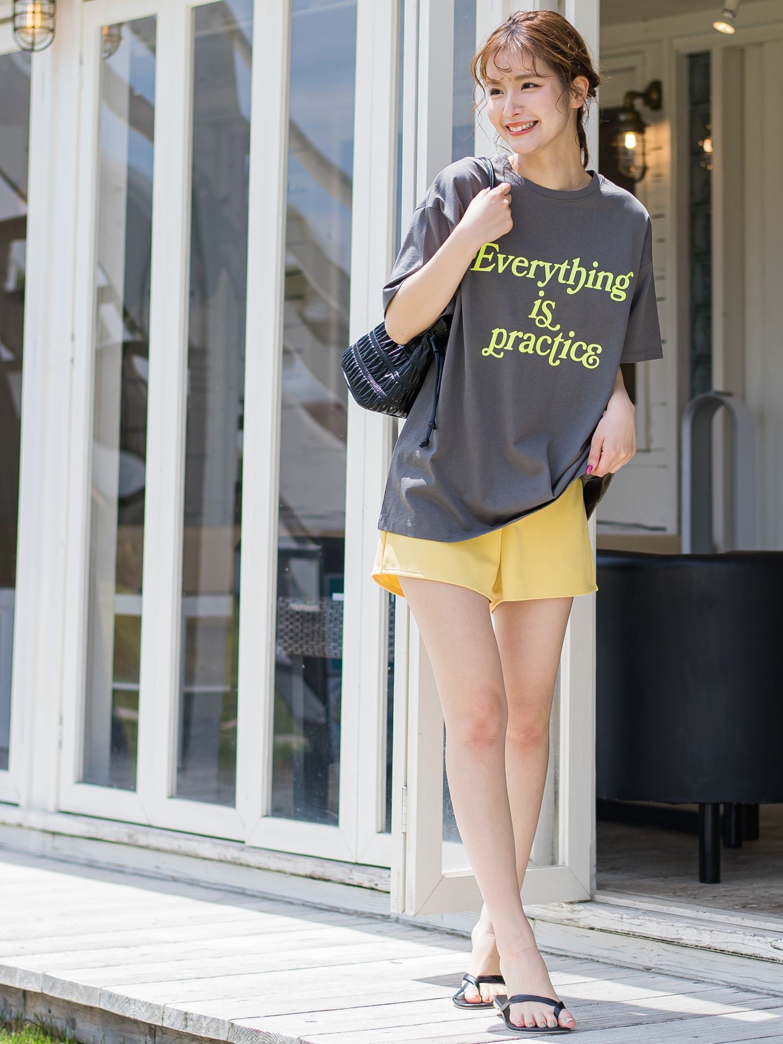 【大人も取り入れやすい】ロゴTシャツ《洗濯機で洗える》