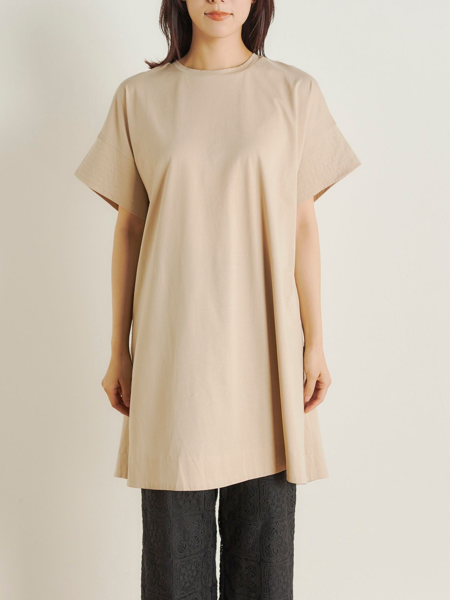 チュニックTシャツ≪洗濯機で洗える≫
