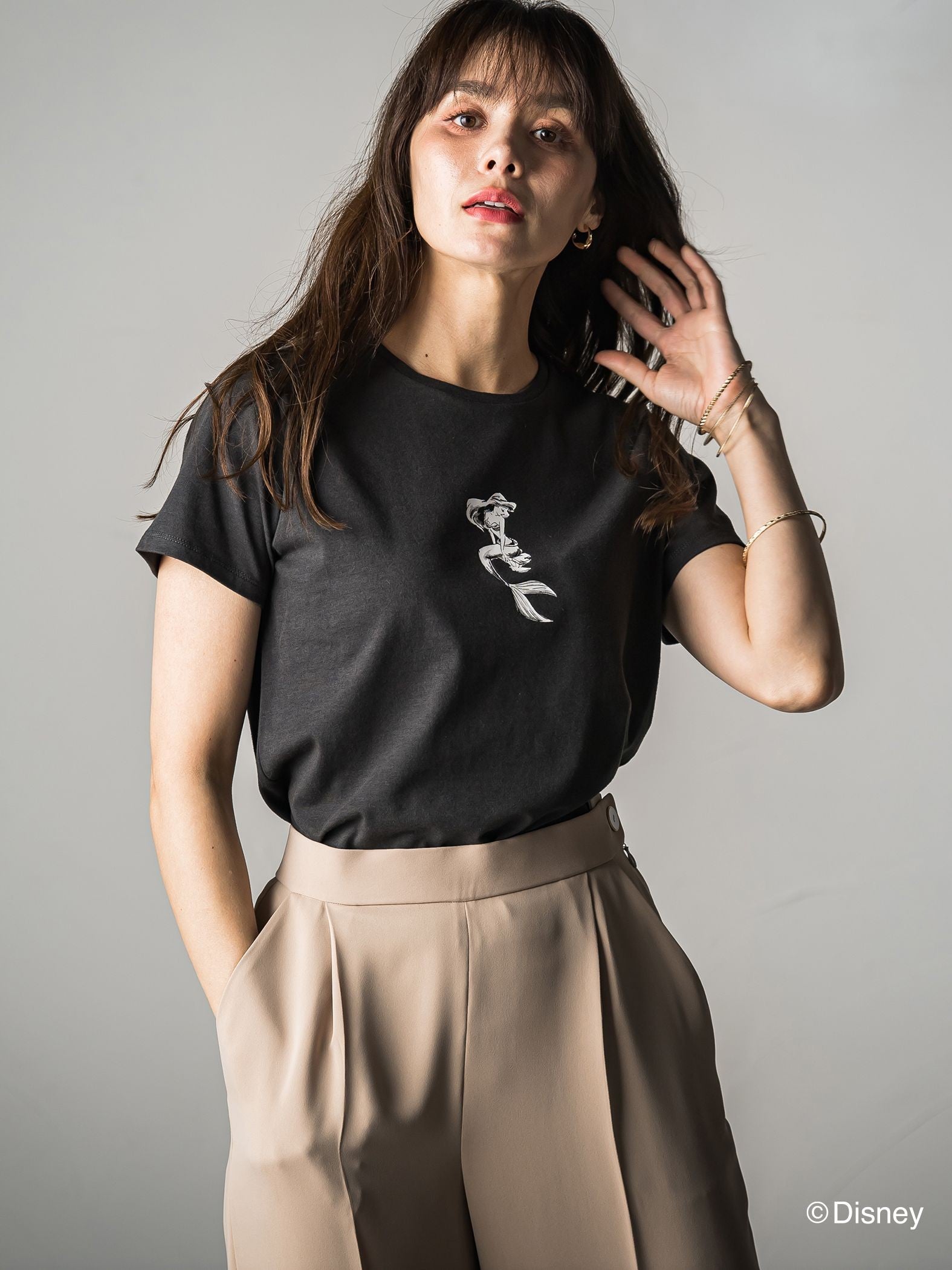【BIOGRACE】アリエルTシャツ≪洗濯機で洗える≫