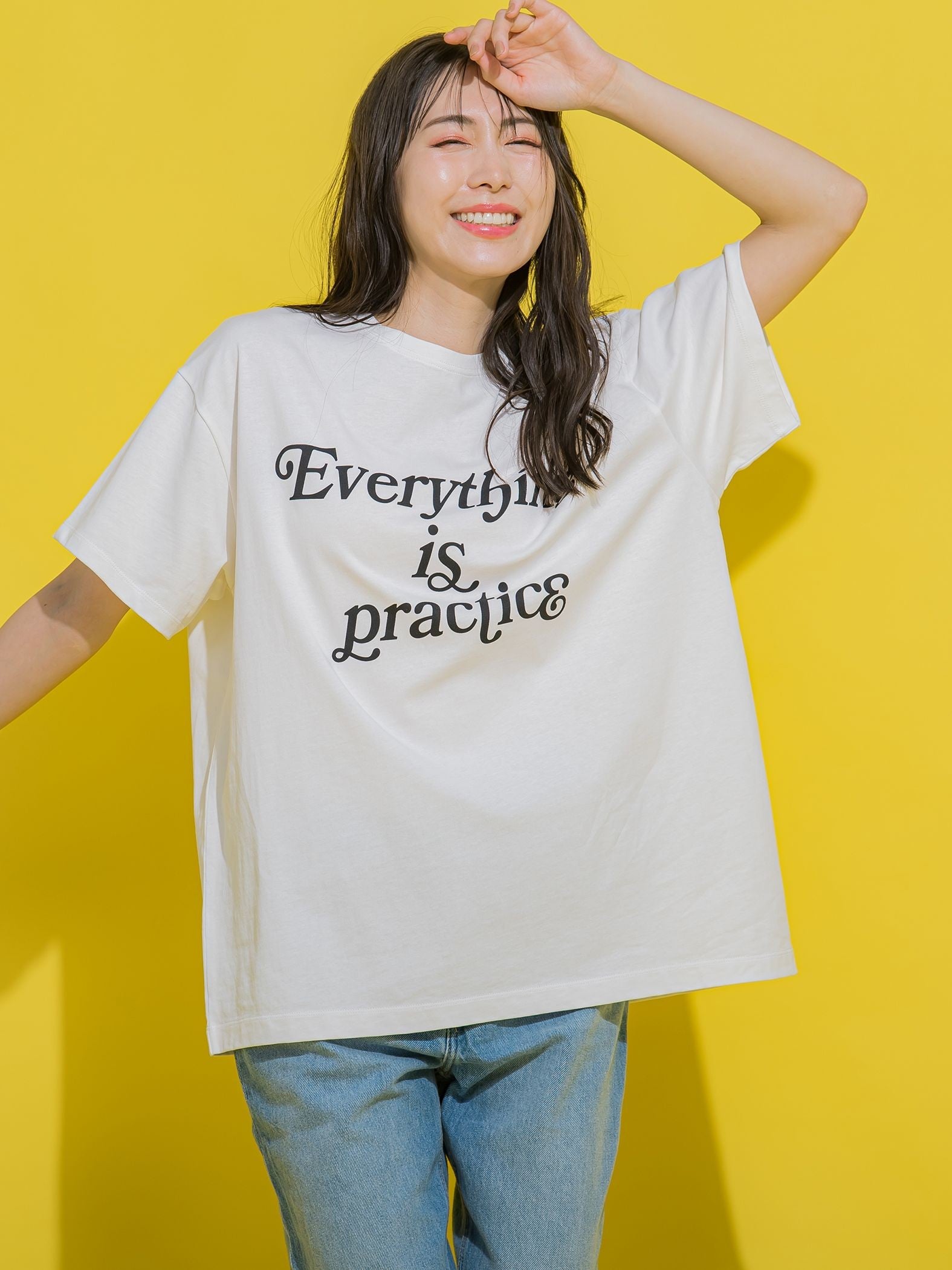 【大人も取り入れやすい】ロゴTシャツ《洗濯機で洗える》