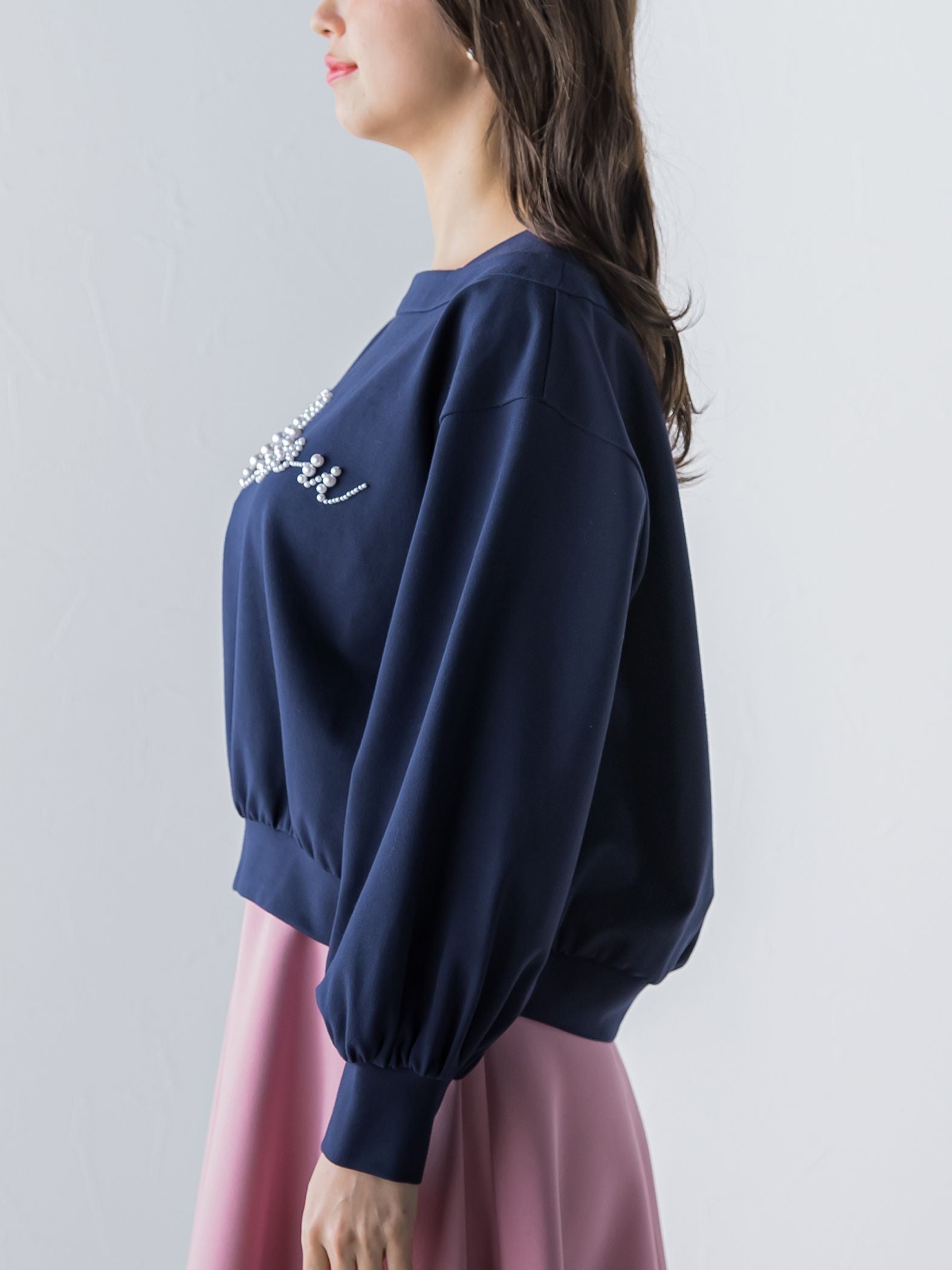 パールロゴプルオーバー≪洗濯機で洗える≫