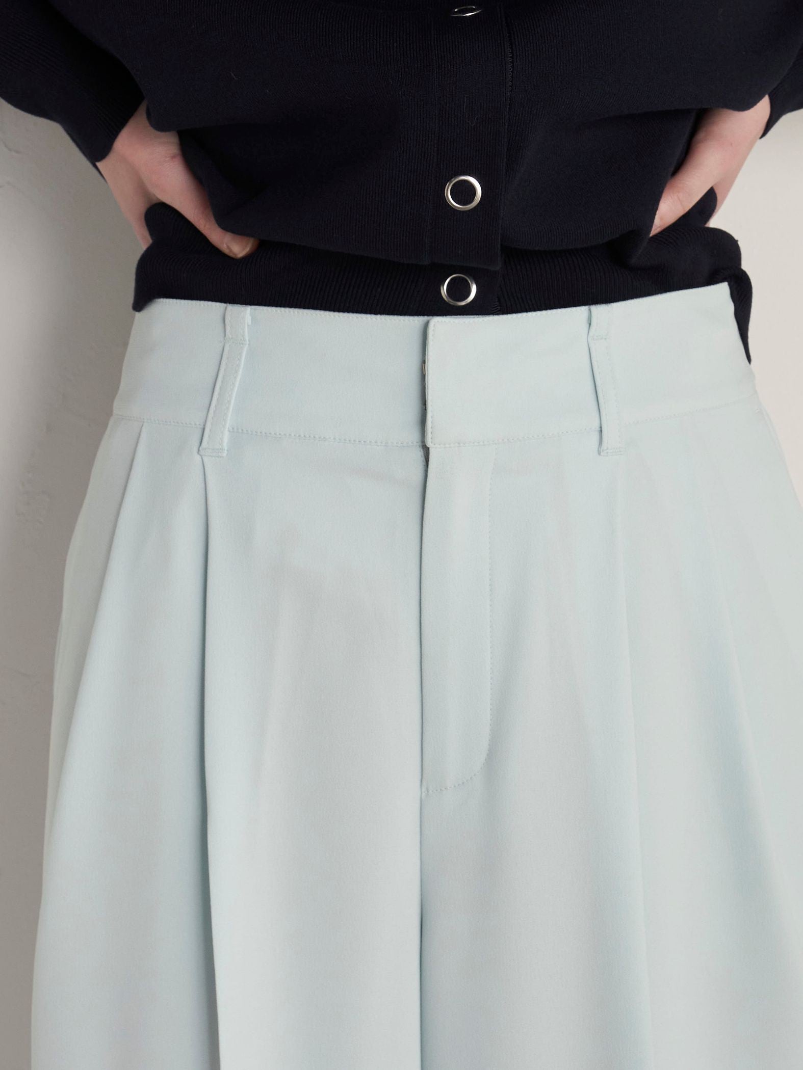 【大きいサイズ】【ECOBLUE】ストレッチパンツ≪洗濯機で洗える≫