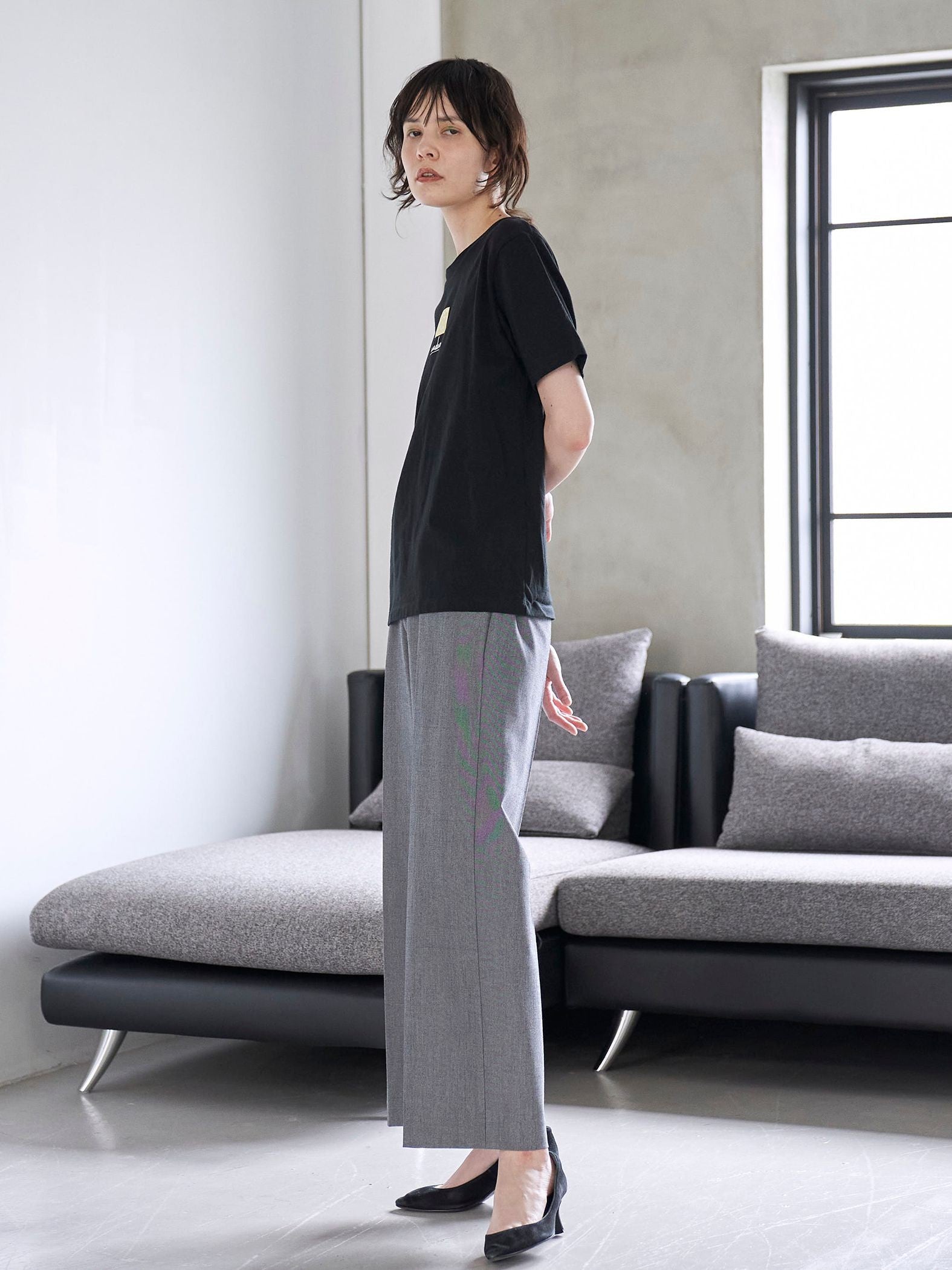 【Gallerコラボ】プリントTシャツ《洗濯機で洗える》