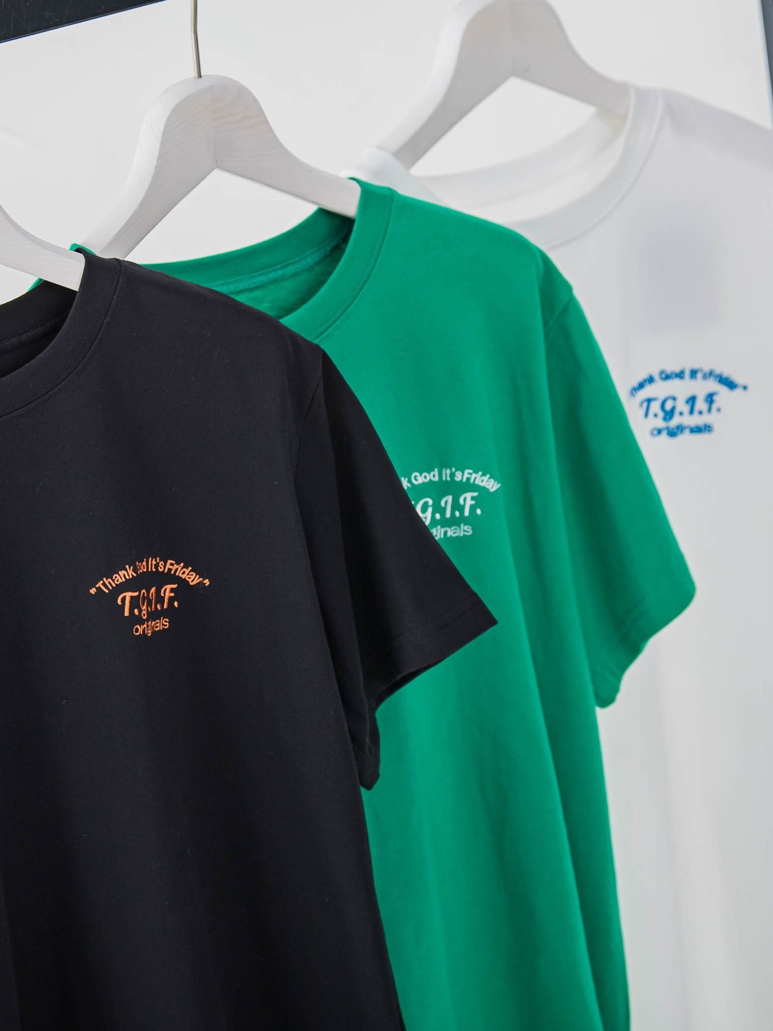 【一枚で決まる大人のTシャツ】ワンポイント刺繍Tシャツ《洗濯機で洗える》