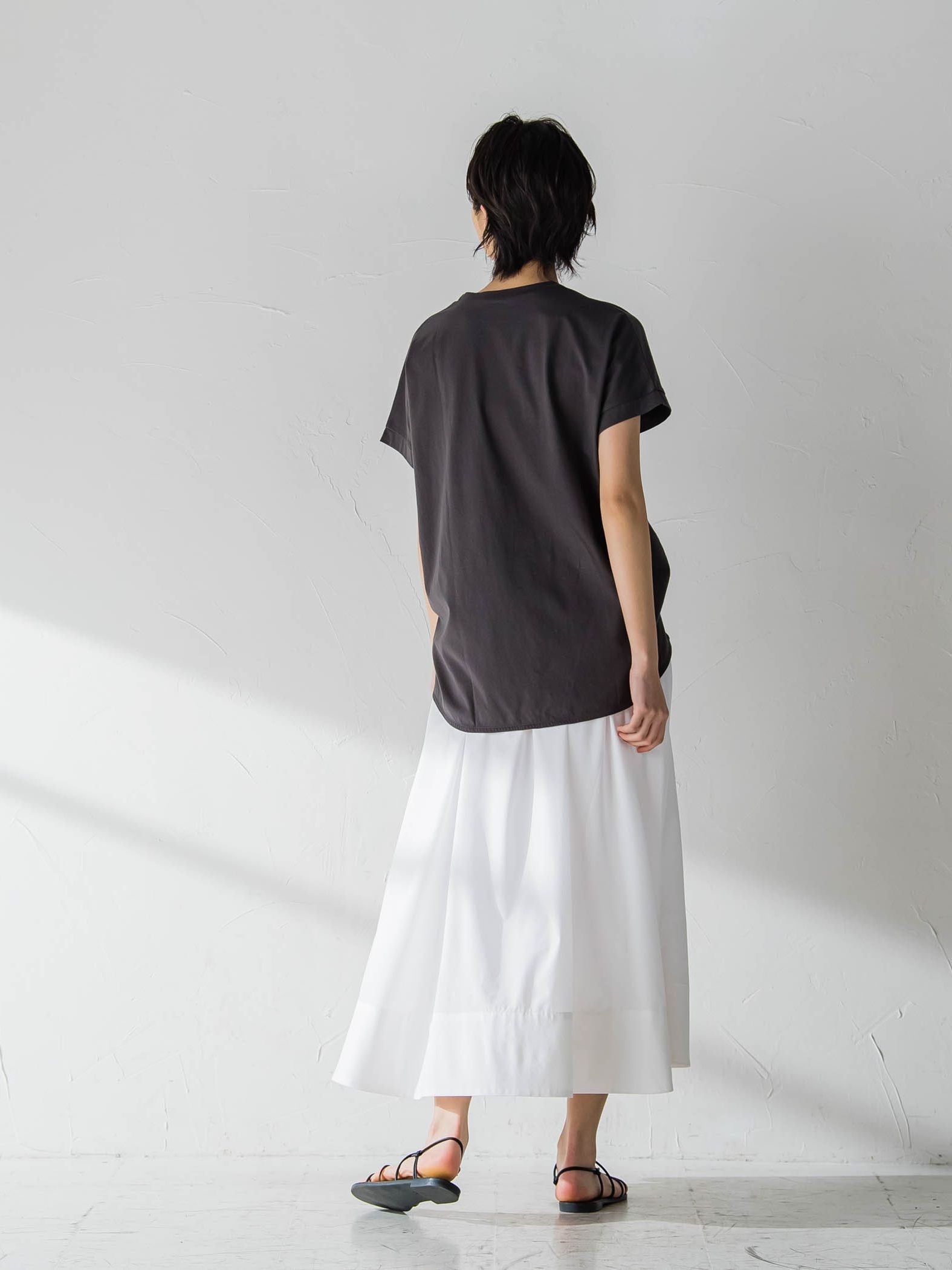 フリンジロゴTシャツ≪洗濯機で洗える≫