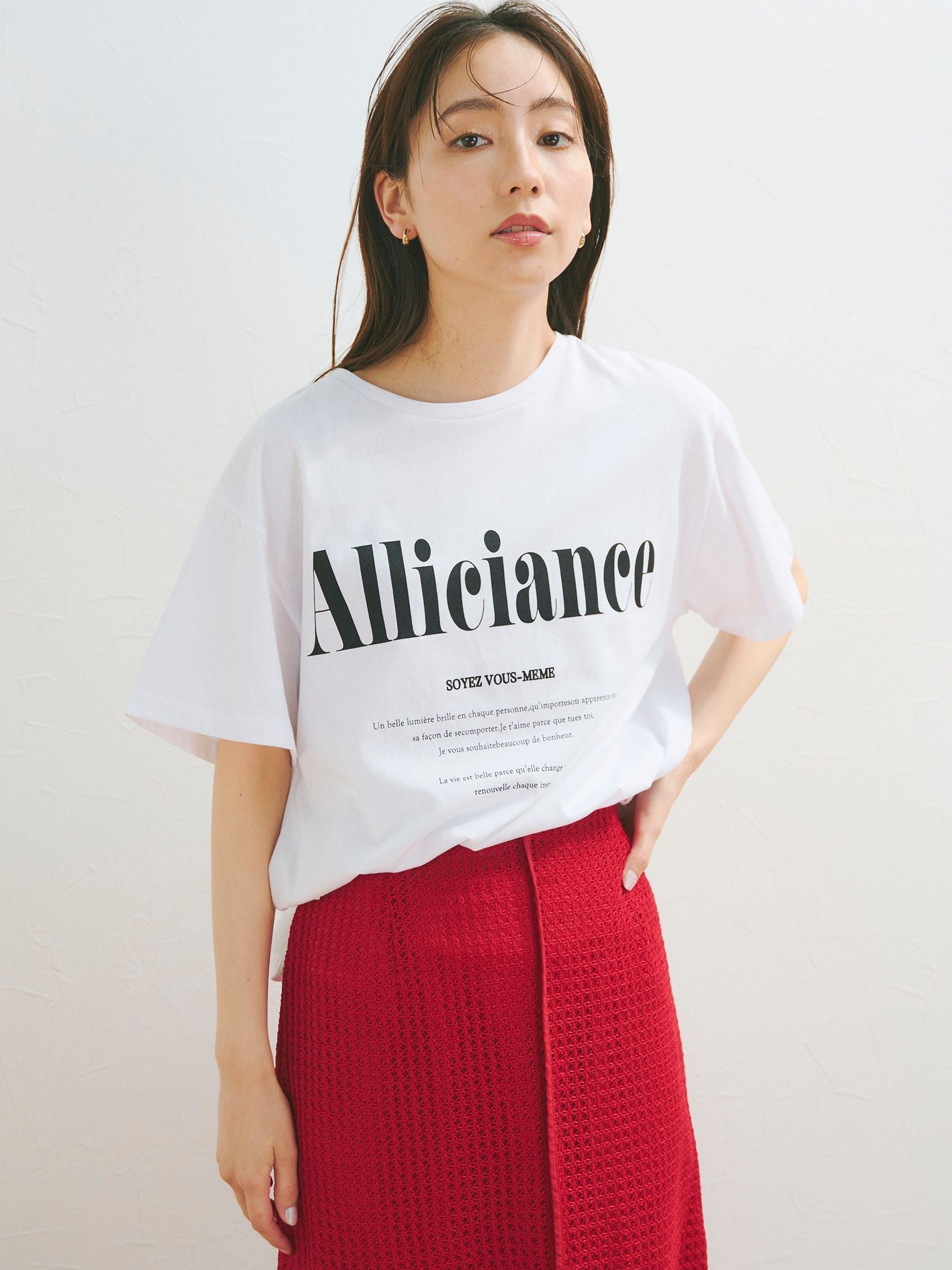 ロゴTシャツ《手洗い可能》