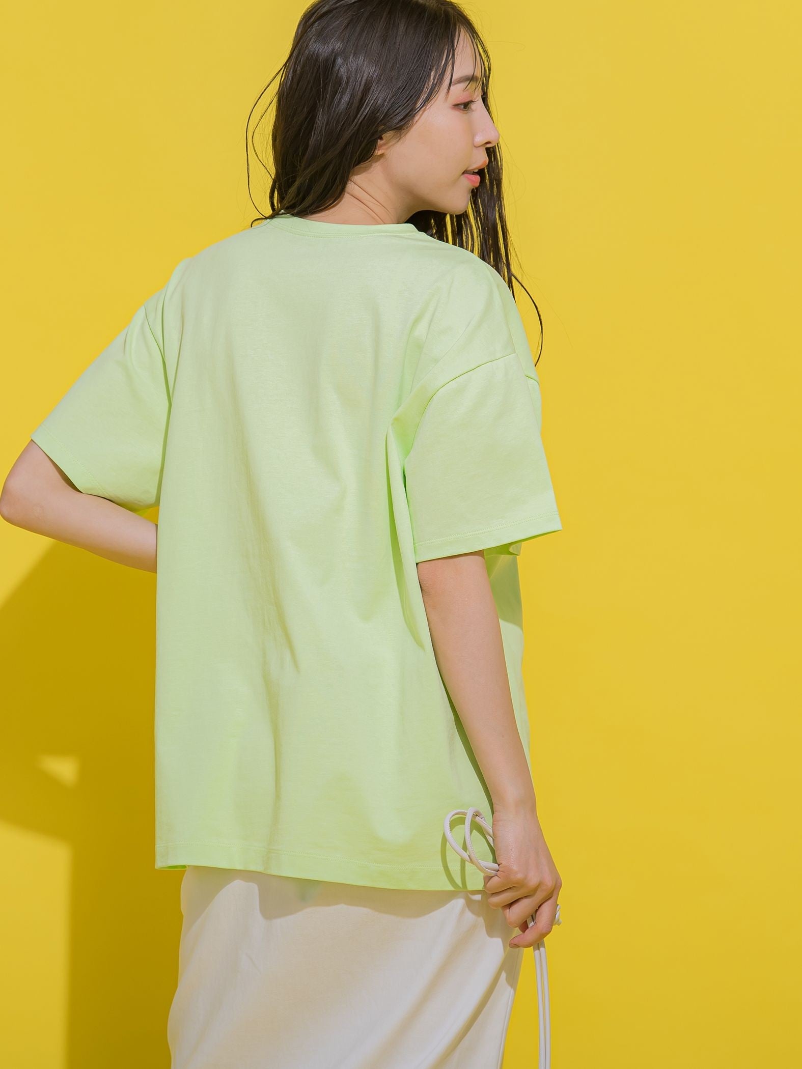 【大人も取り入れやすい】ロゴTシャツ《洗濯機で洗える》