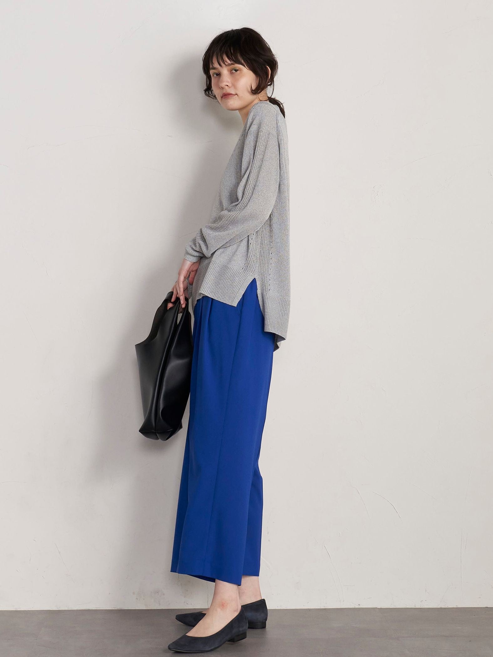 【大きいサイズ】【ECOBLUE】ストレッチパンツ≪洗濯機で洗える≫