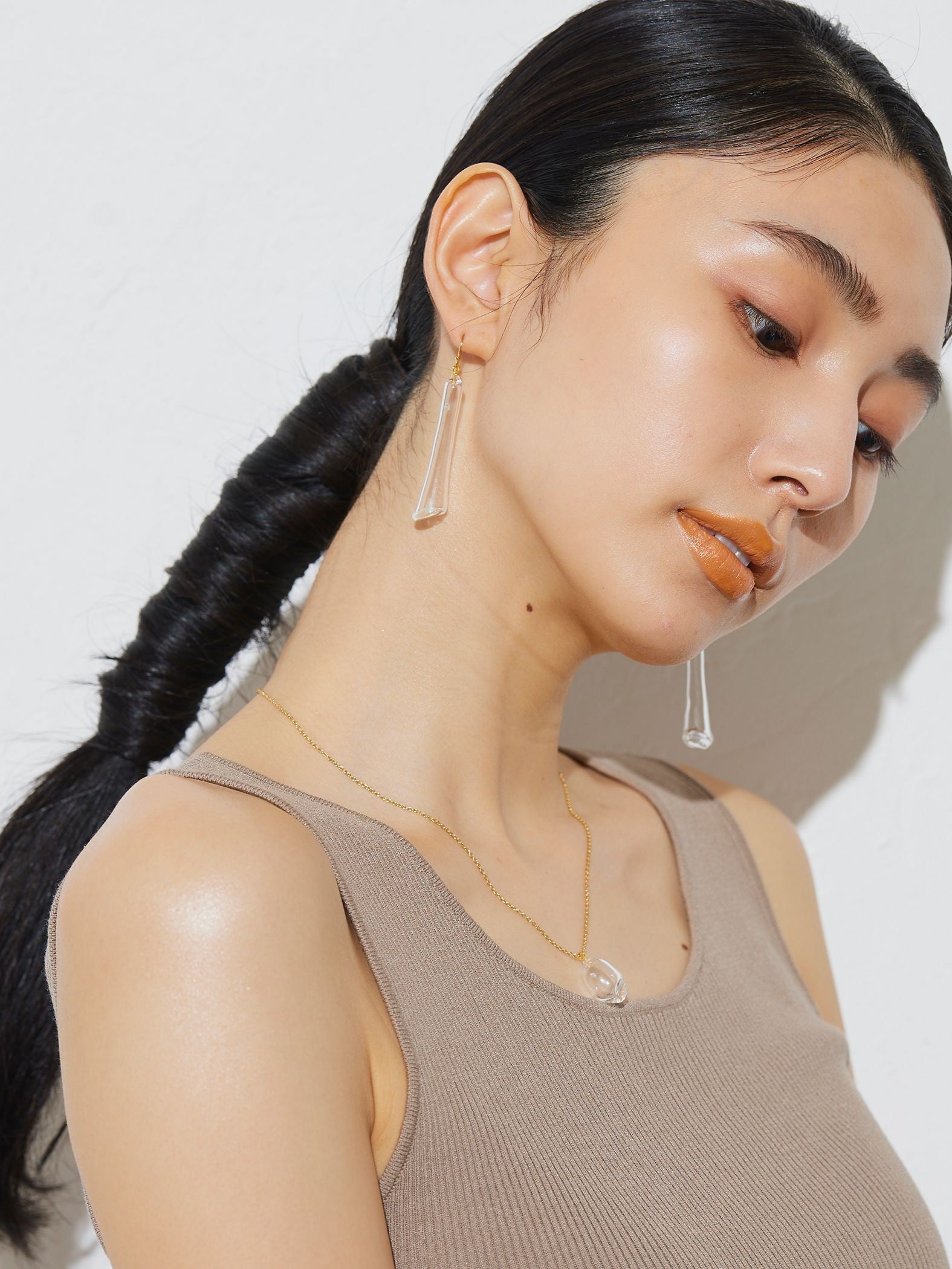 【雑誌掲載 / JLounge限定】《 Juno pierce 》 パフュームガラスピアス