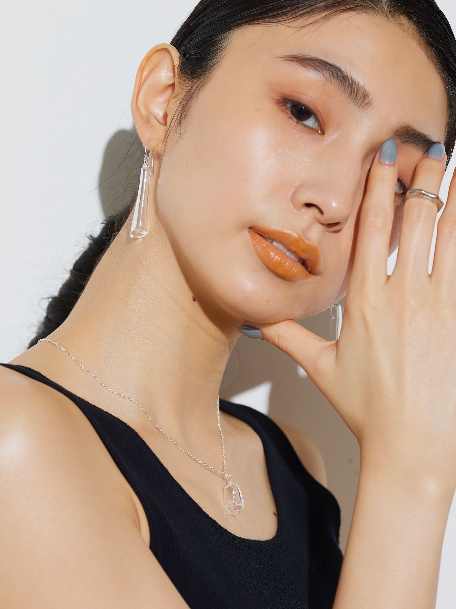 【雑誌掲載 / JLounge限定】《 Juno pierce 》 パフュームガラスピアス