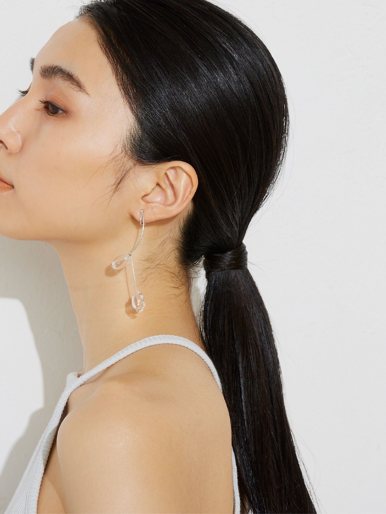 【雑誌掲載 / JLounge限定】《 Damia pierce 》 パフュームガラスピアス