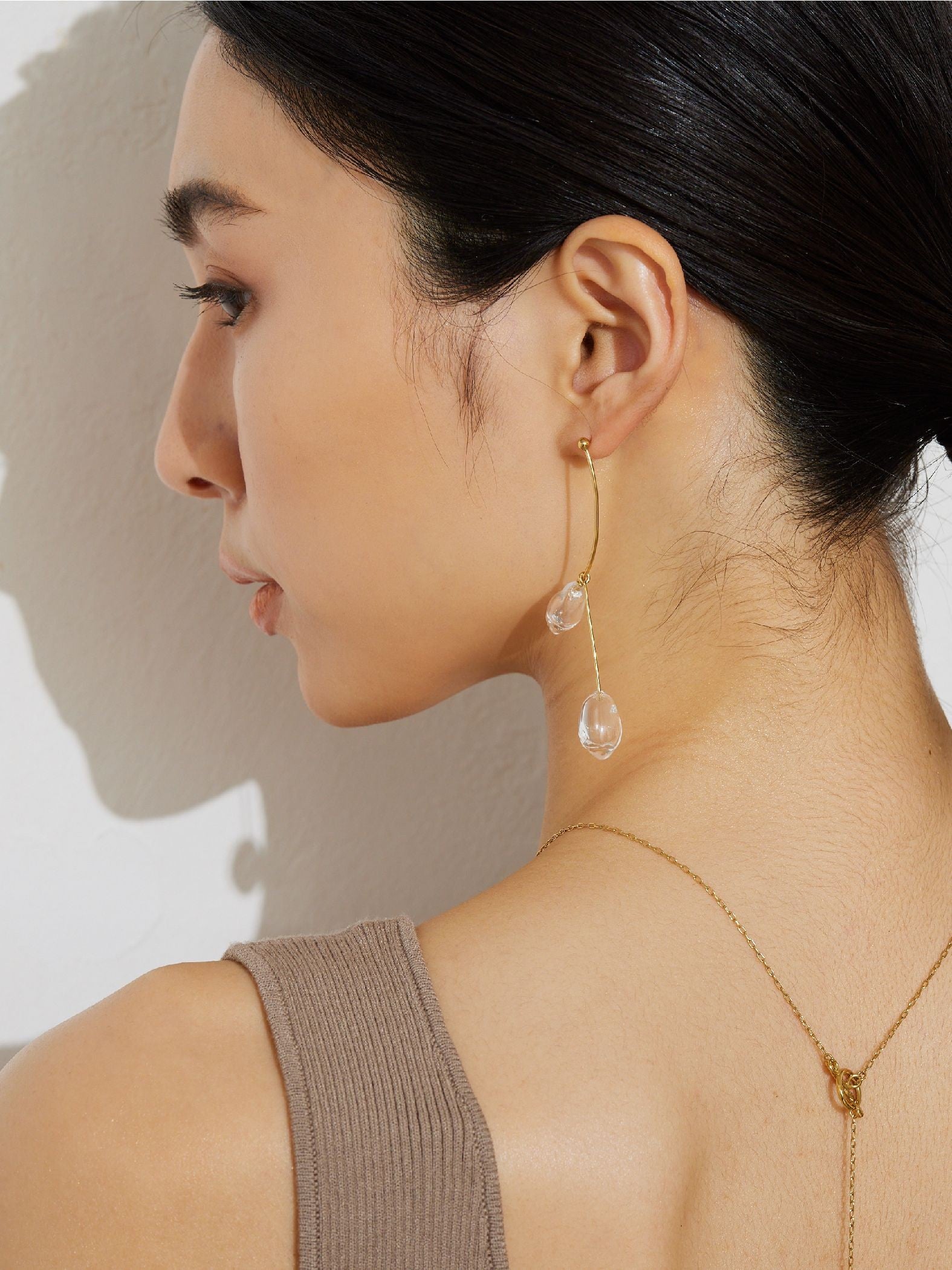 【雑誌掲載 / JLounge限定】《 Damia pierce 》 パフュームガラスピアス