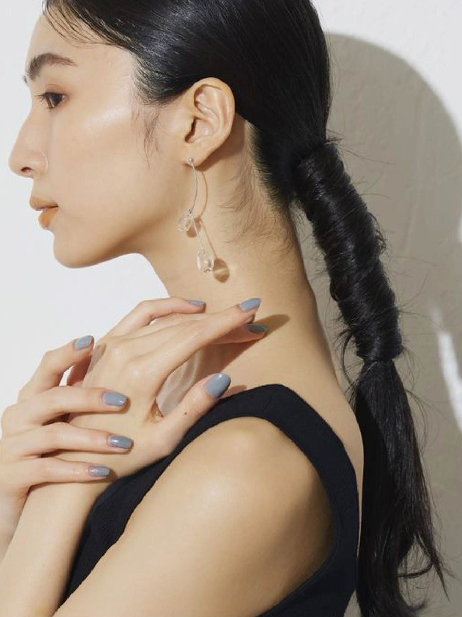 【雑誌掲載 / JLounge限定】《 Damia pierce 》 パフュームガラスピアス