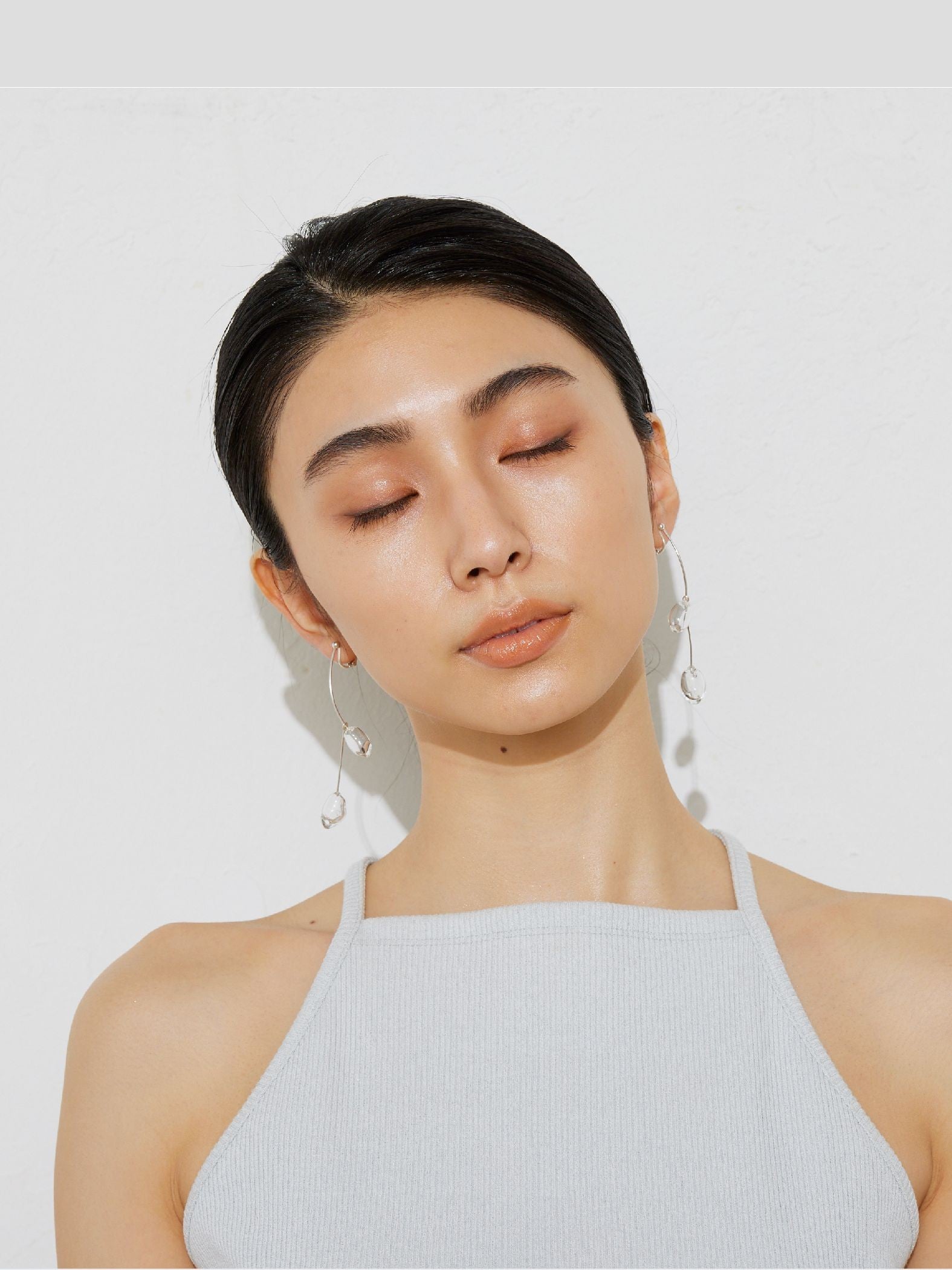 【雑誌掲載 / JLounge限定】《 Damia pierce 》 パフュームガラスピアス