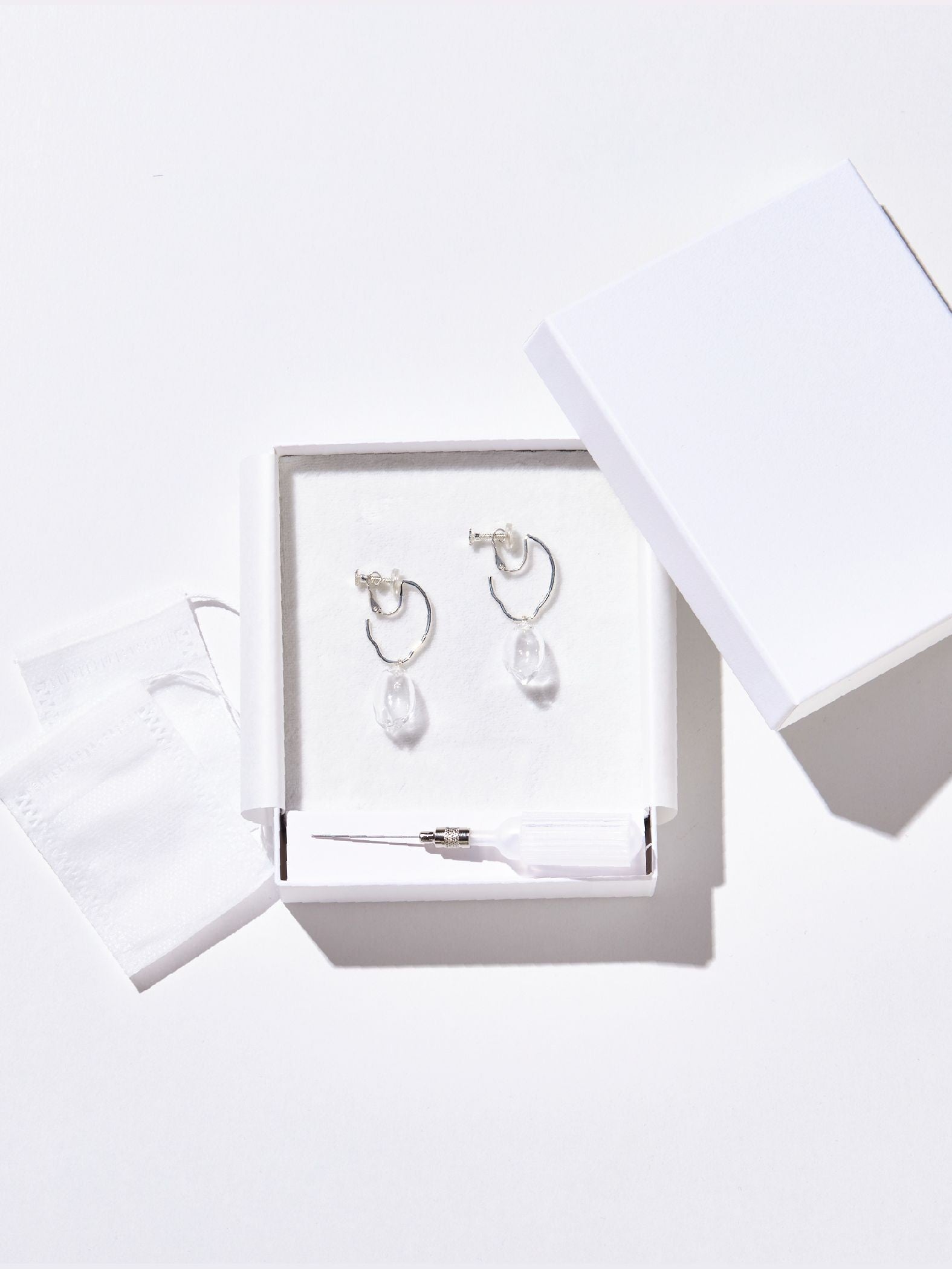 【JLounge限定】《 Venus earring 》 パフュームガラスイヤリング