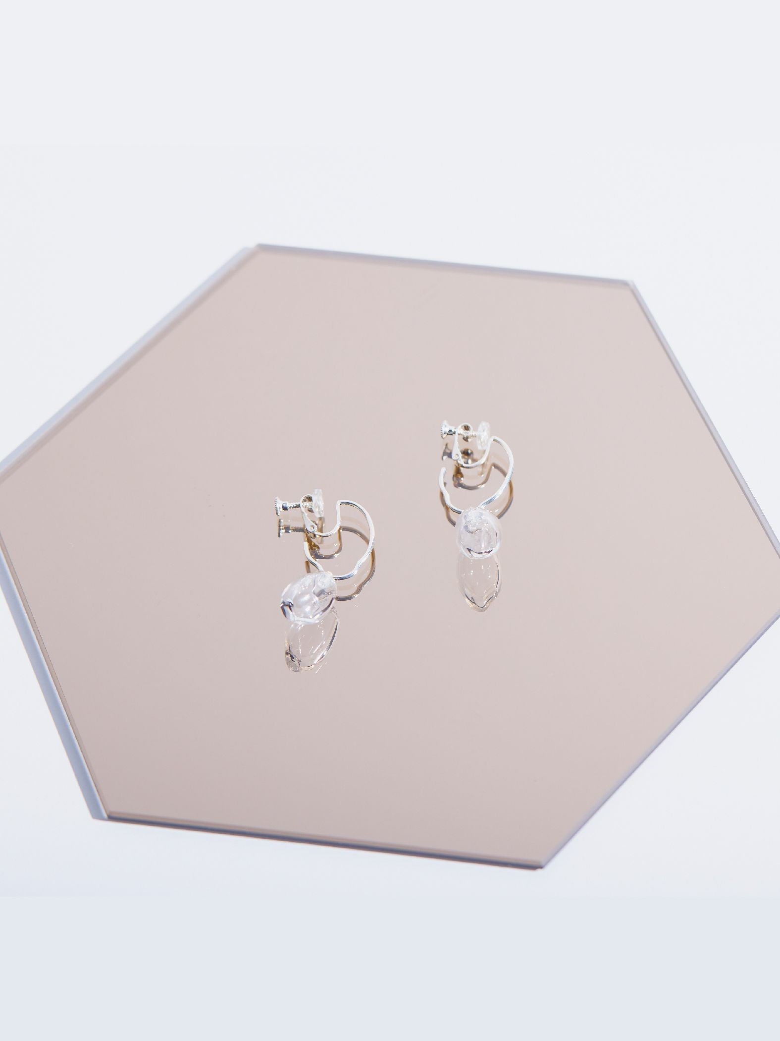 【JLounge限定】《 Venus earring 》 パフュームガラスイヤリング