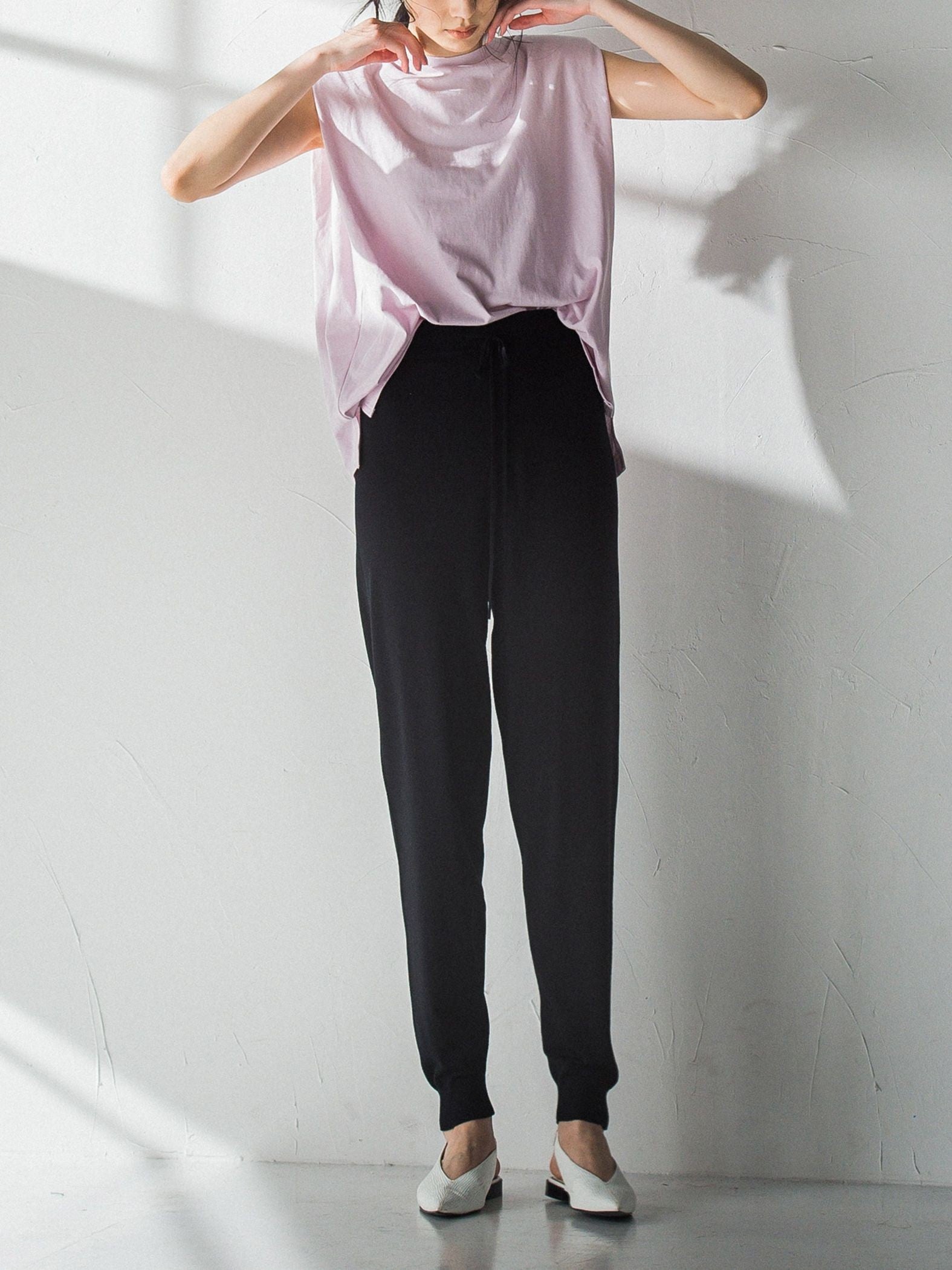 肩パット付きフレンチスリーブTOPS